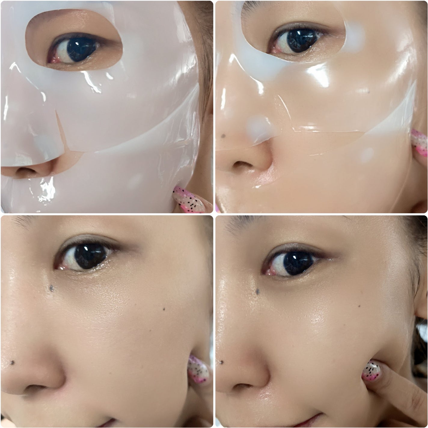 ナノステップ コラーゲン メルティングマスク/from medi+/シートマスク・パックを使ったクチコミ(4枚目)