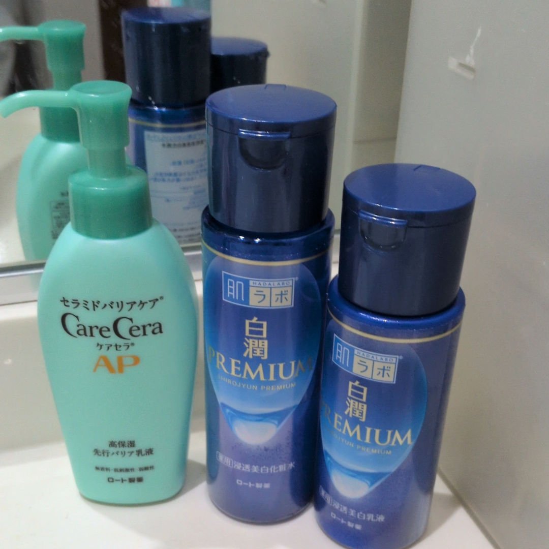 白潤プレミアム 薬用浸透美白乳液/肌ラボ/乳液を使ったクチコミ（1枚目）