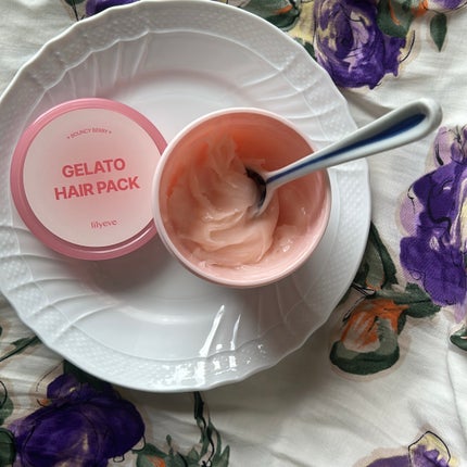 リペアターンジェラートヘアパック バウンシーベリー/リリーイブ/洗い流すヘアトリートメントを使ったクチコミ(2枚目)