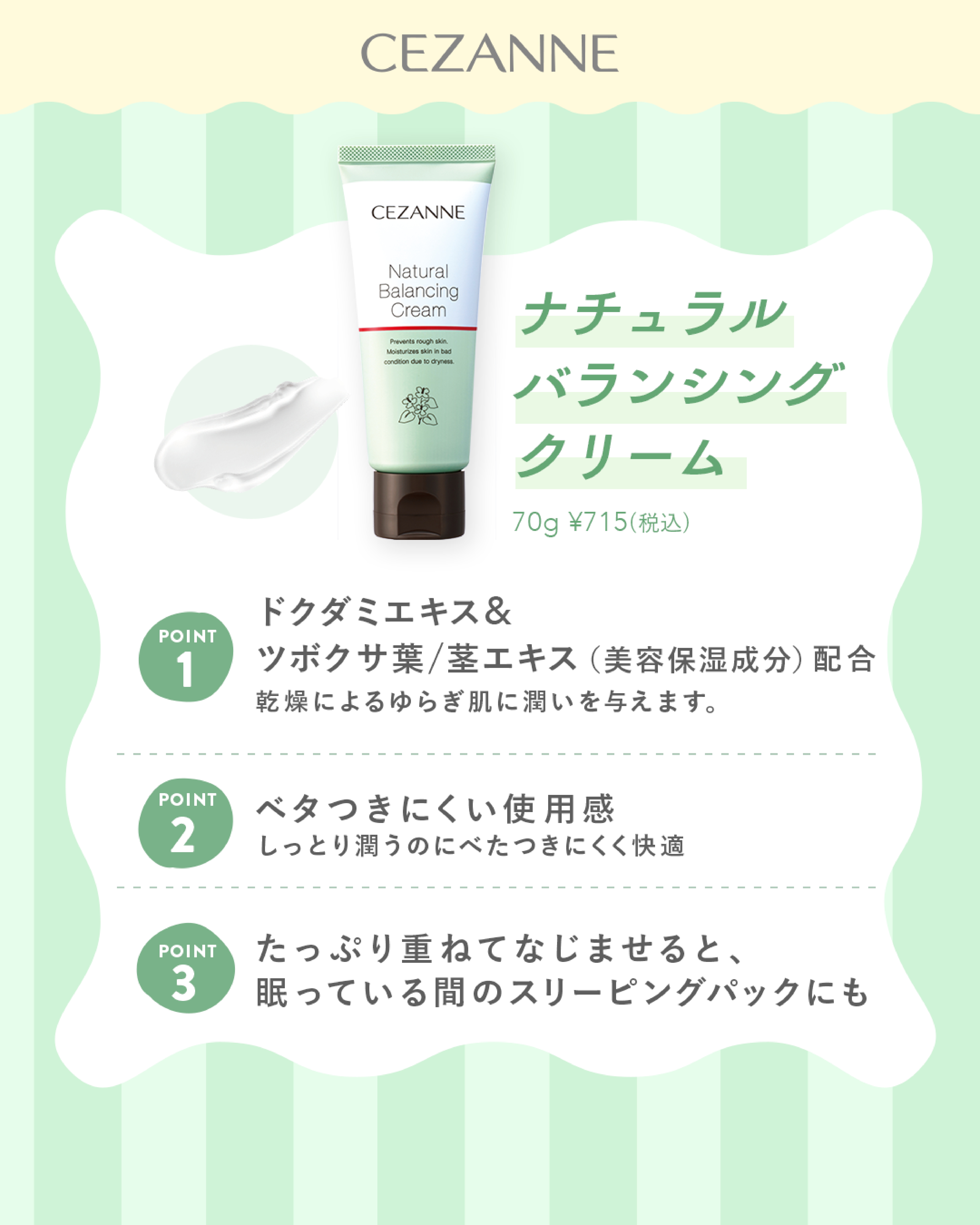 ナチュラルローション/CEZANNE/化粧水を使ったクチコミ（3枚目）