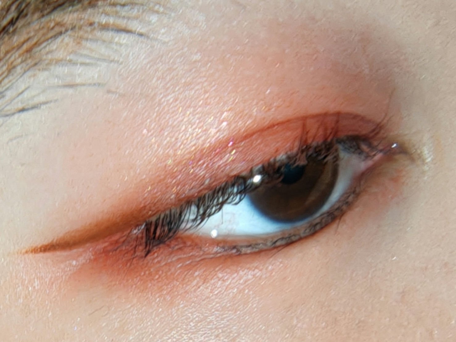 アディクション ザ アイシャドウ マット 024M Dark Saffron/ADDICTION/単色アイシャドウを使ったクチコミ（3枚目）