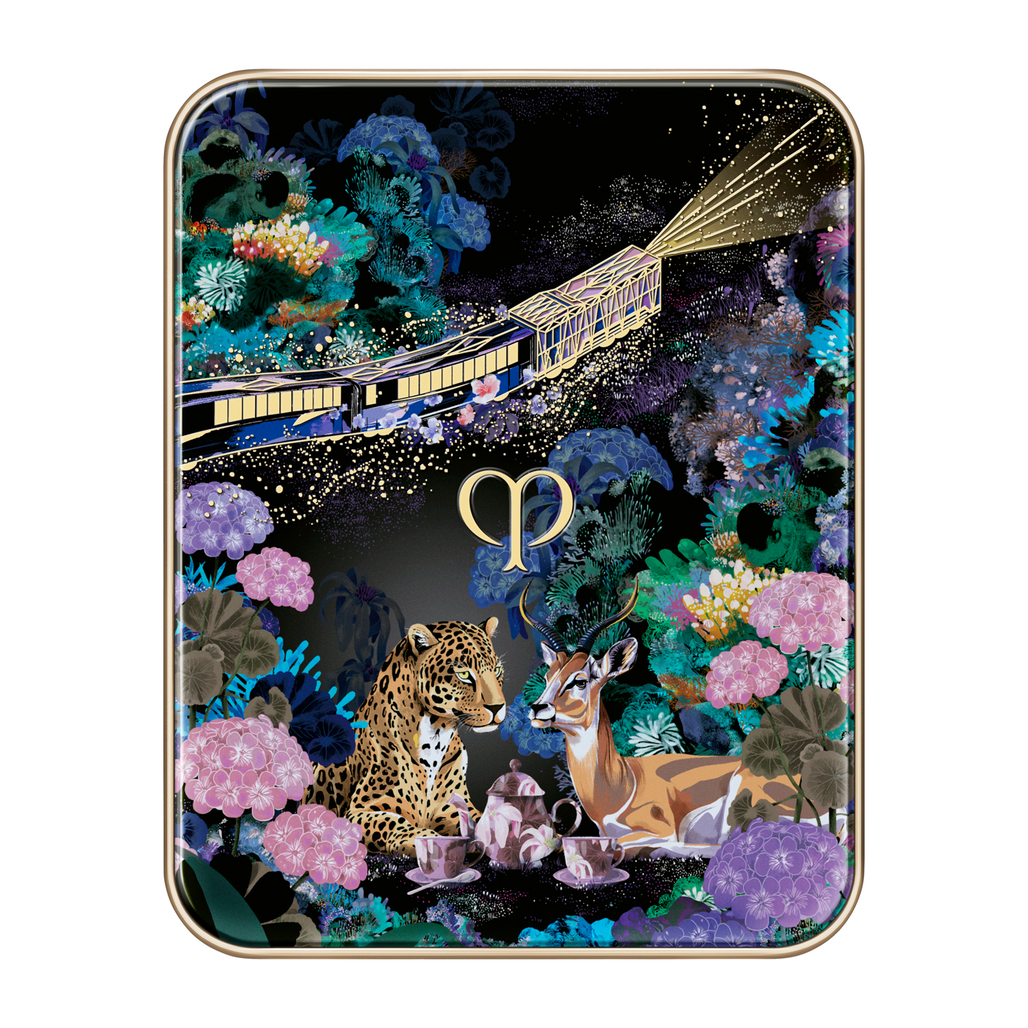 オンブルクルールクアドリ 504 Pastel Tea Safari / クレ・ド・ポー