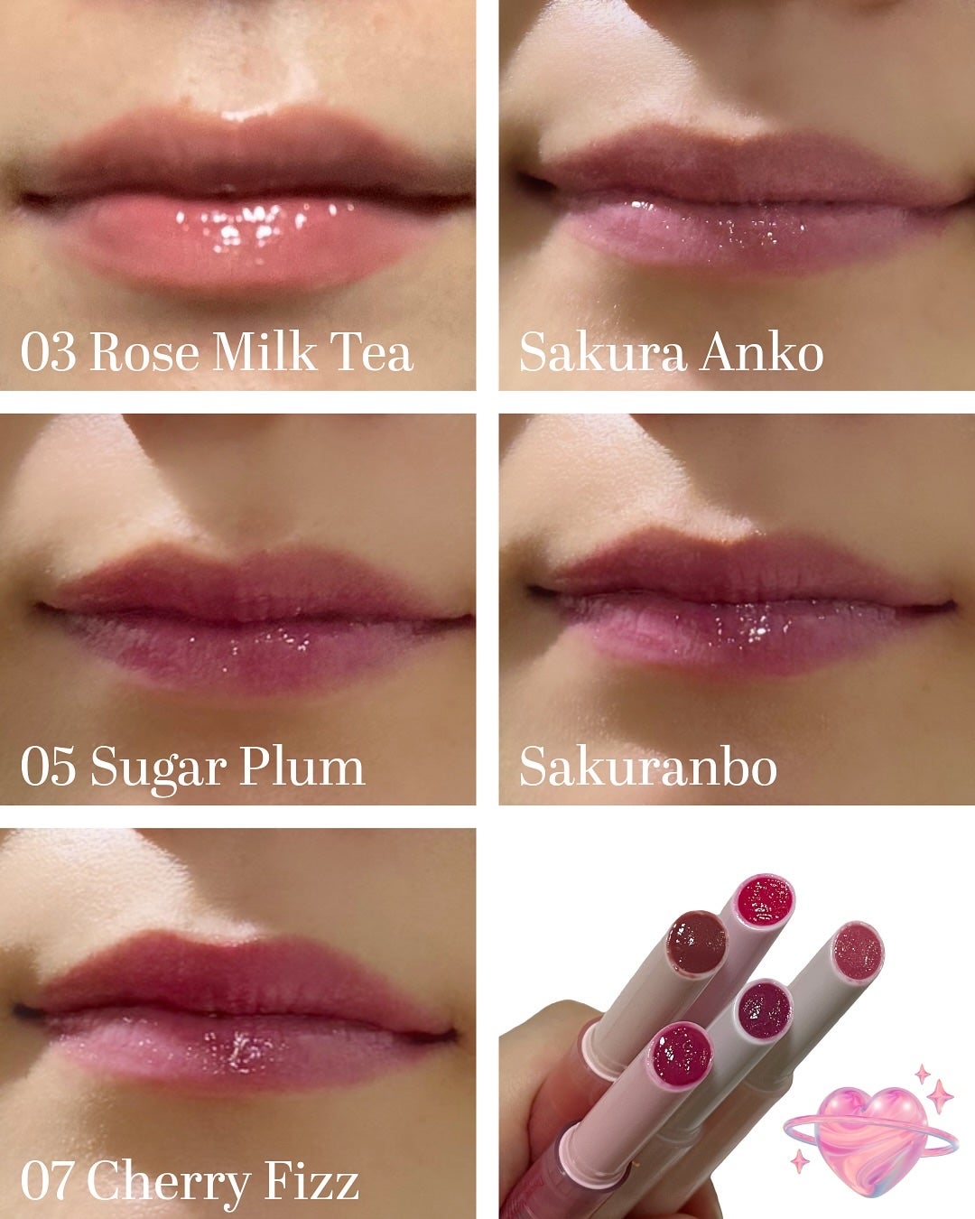 メルティングキャンディーバーム/dasique/口紅を使ったクチコミ(4枚目)