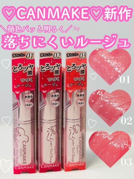 ラスターヴェールルージュ/キャンメイク/口紅を使ったクチコミ(1枚目)