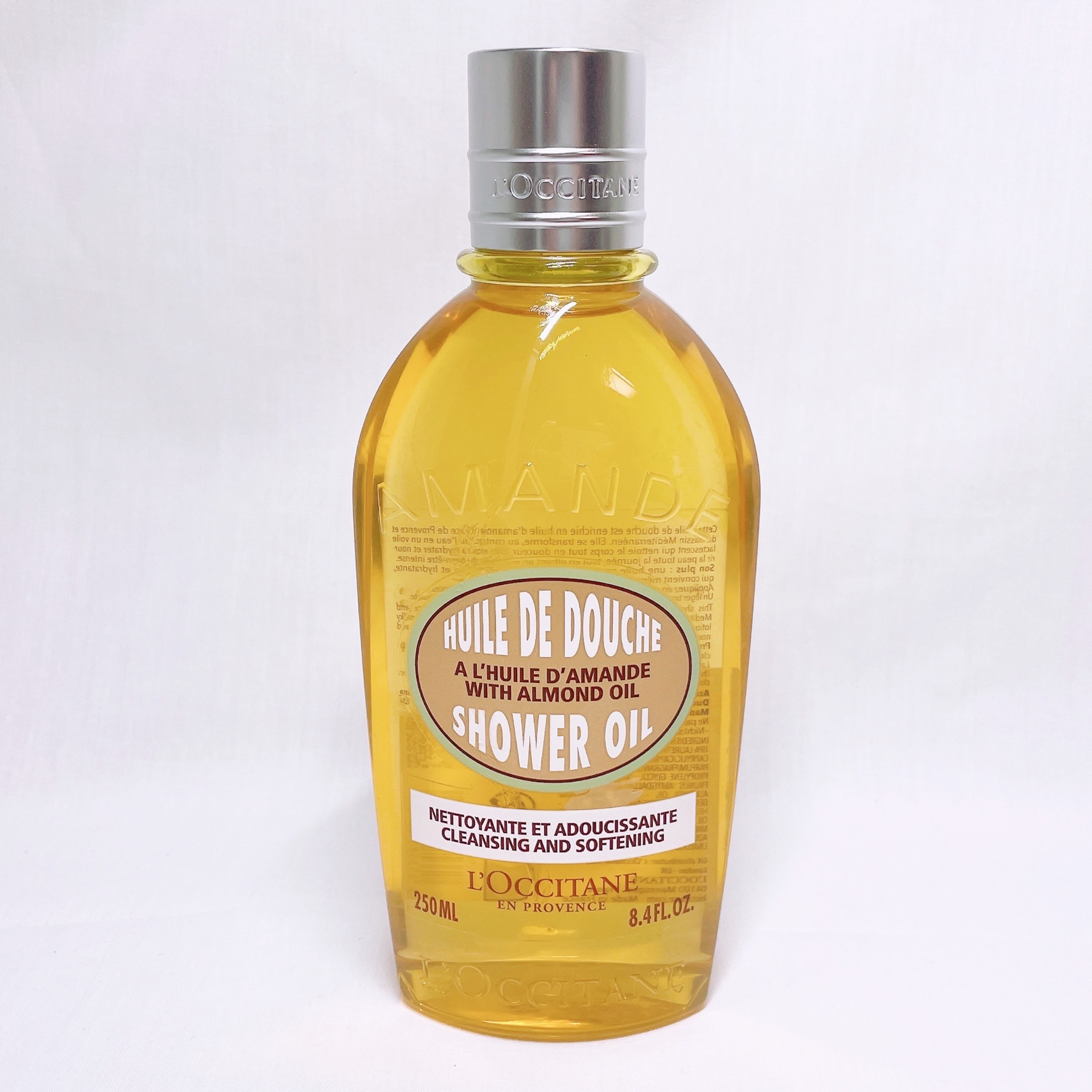 アーモンド モイスチャライジングシャワーオイル/L'OCCITANE/ボディソープを使ったクチコミ（2枚目）