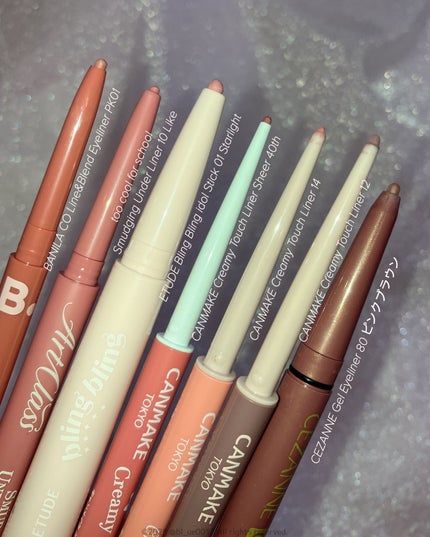 ジェルアイライナー/CEZANNE/ジェルアイライナーを使ったクチコミ(4枚目)