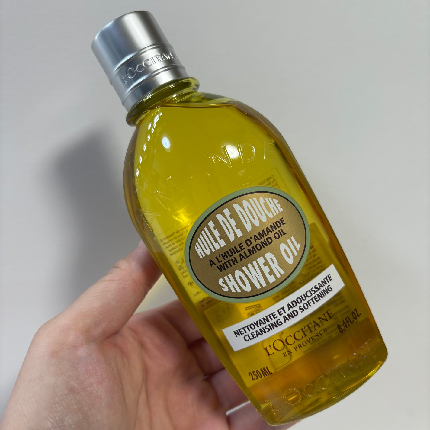 アーモンド モイスチャライジングシャワーオイル/L'OCCITANE/ボディソープを使ったクチコミ(1枚目)