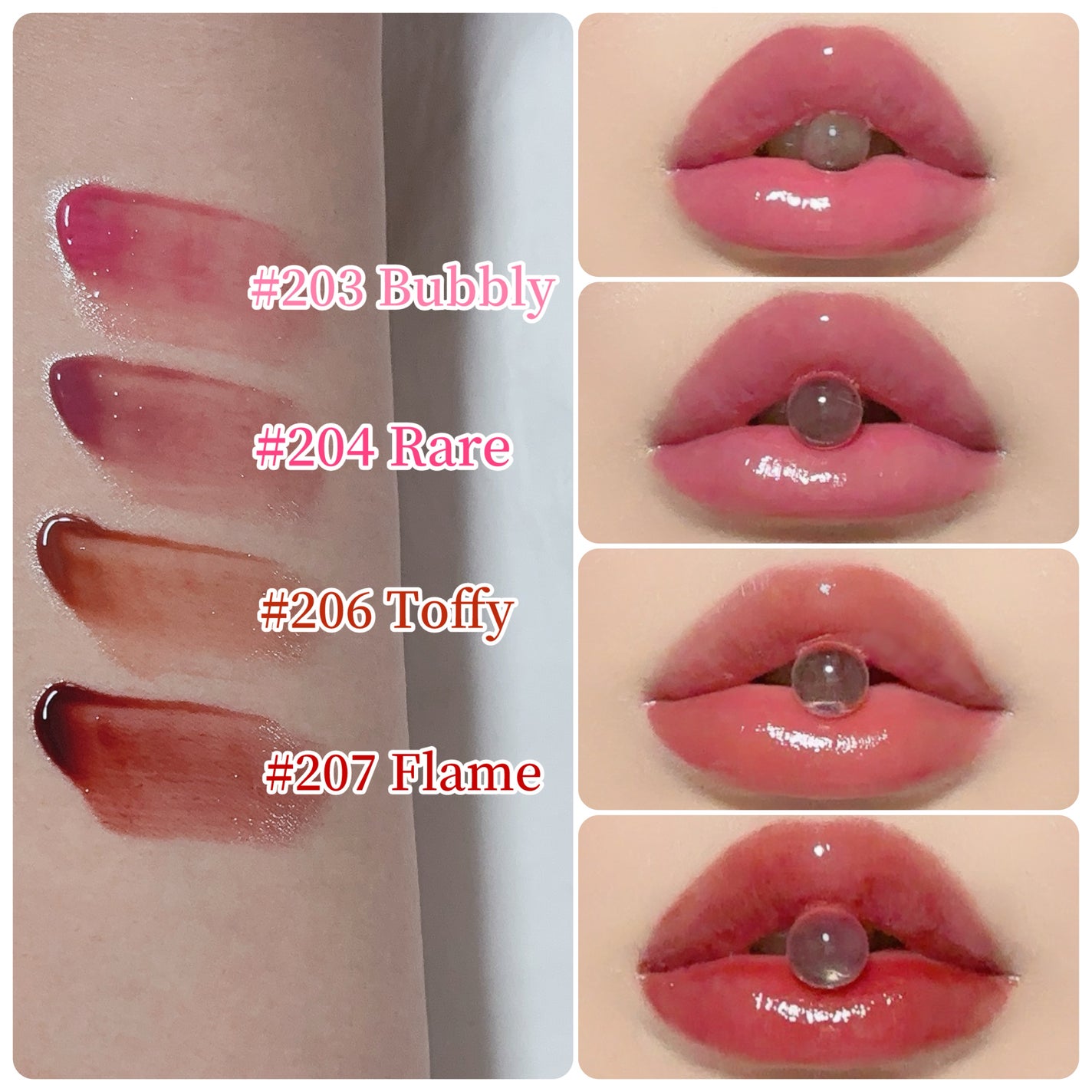 デュー ドロップ ティント/Coralhaze/リップティントを使ったクチコミ(2枚目)