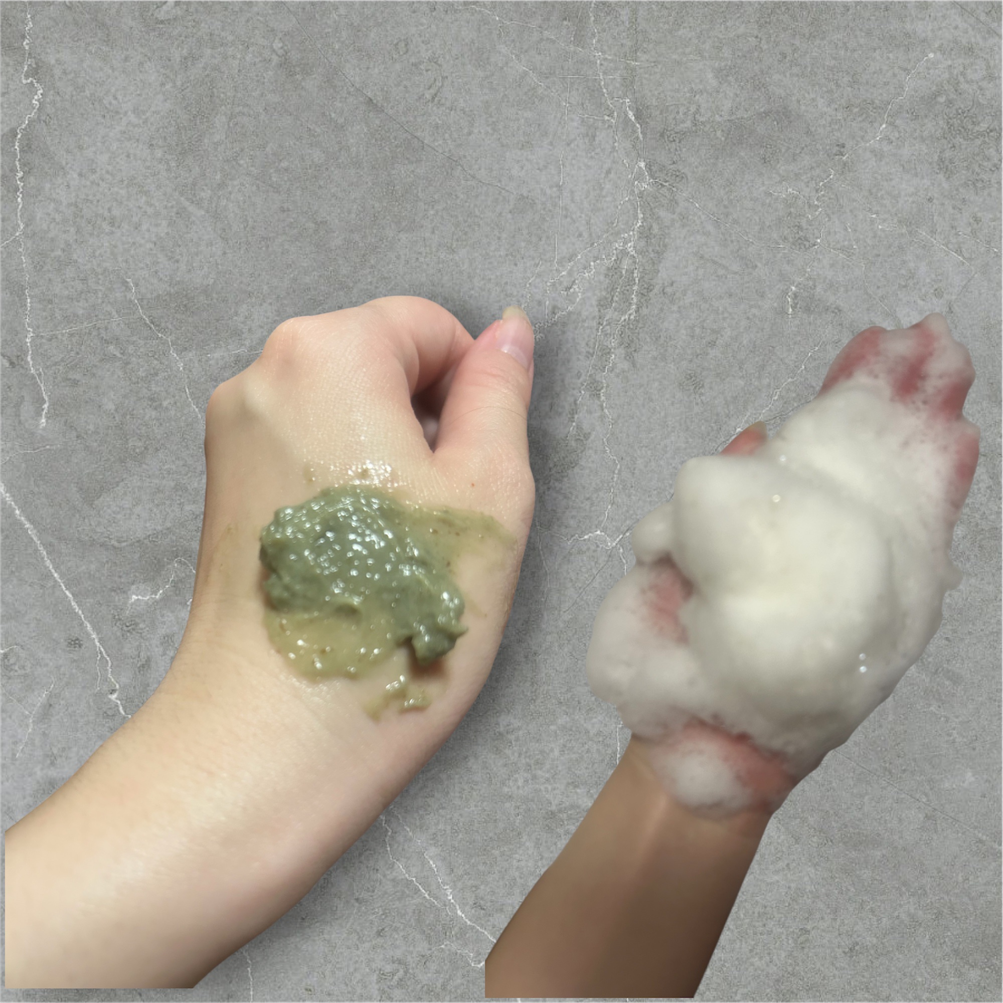 プレミアムもちソープ「グリーンアルティザン」/アレンシア/その他洗顔料を使ったクチコミ（3枚目）