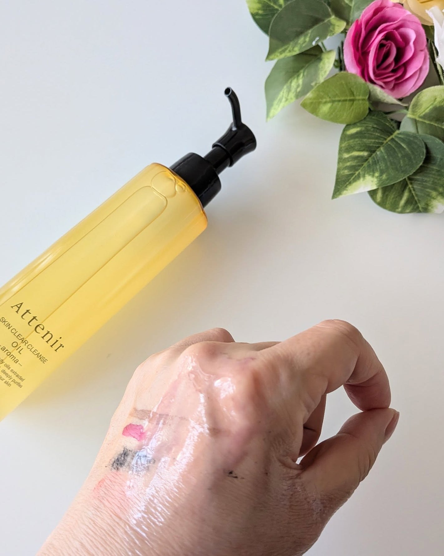 スキンクリア クレンズ オイル <アロマタイプ>/アテニア/オイルクレンジングを使ったクチコミ(5枚目)
