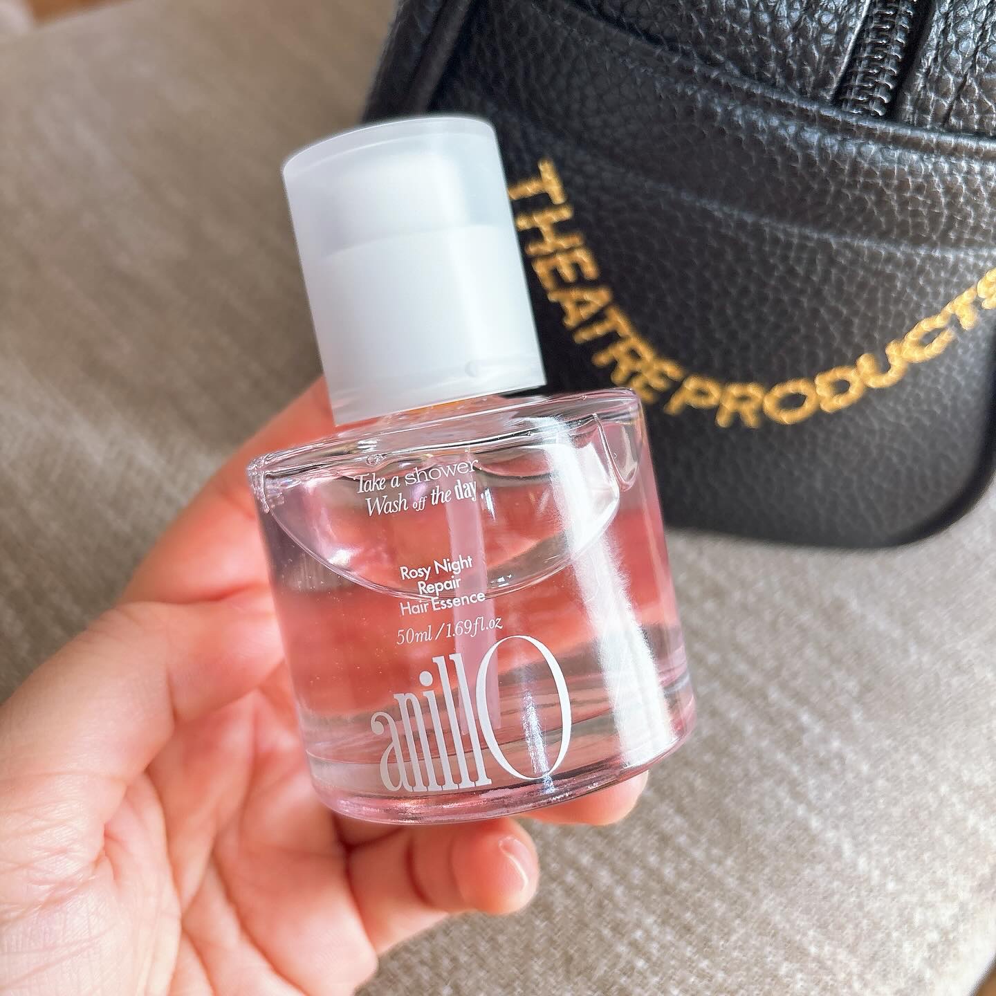 ロージーナイトヘアエッセンス/ANILLO/ヘアオイルを使ったクチコミ（1枚目）