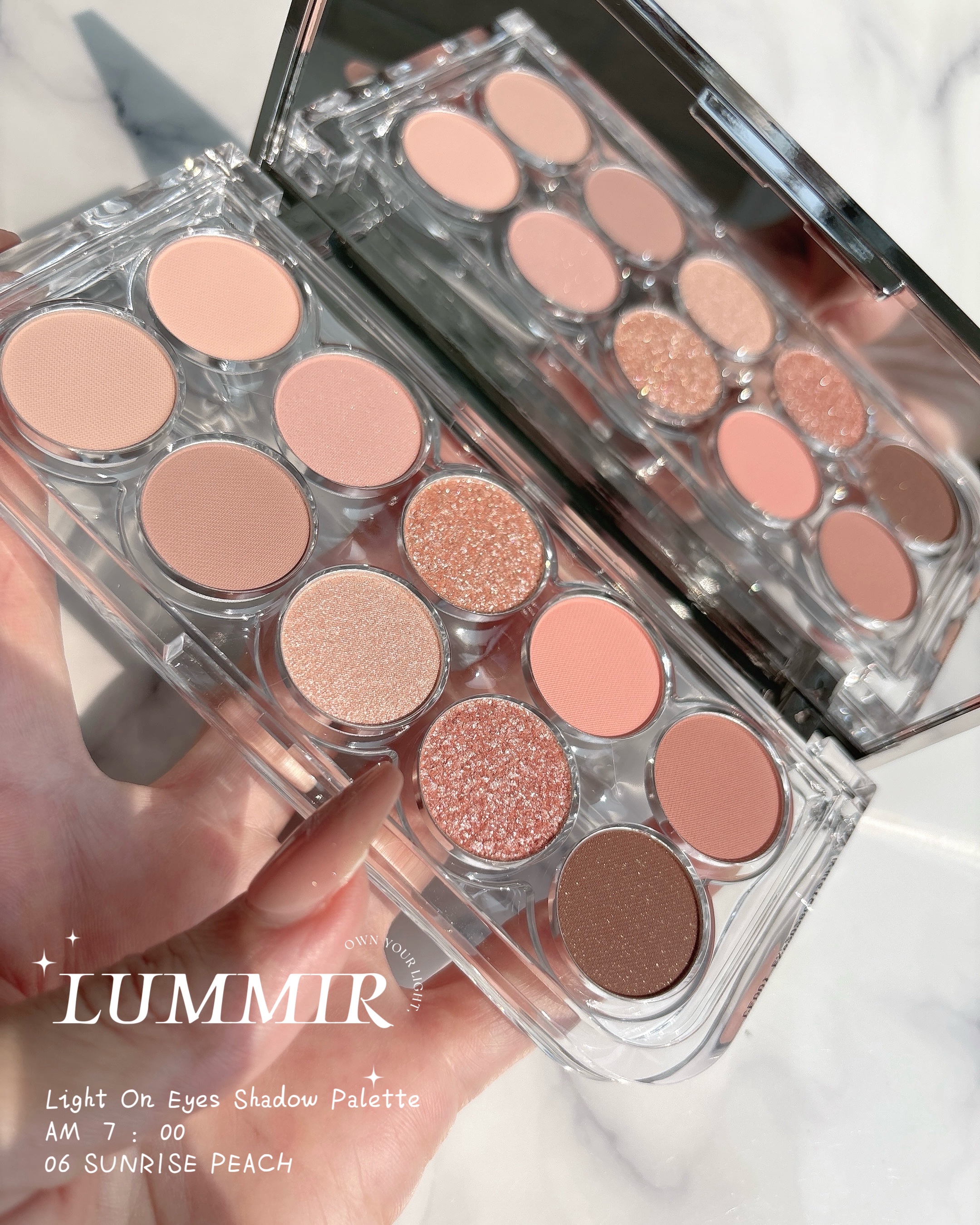 ライトオンアイズシャドウパレット/ルミル/アイシャドウパレットを使ったクチコミ（1枚目）