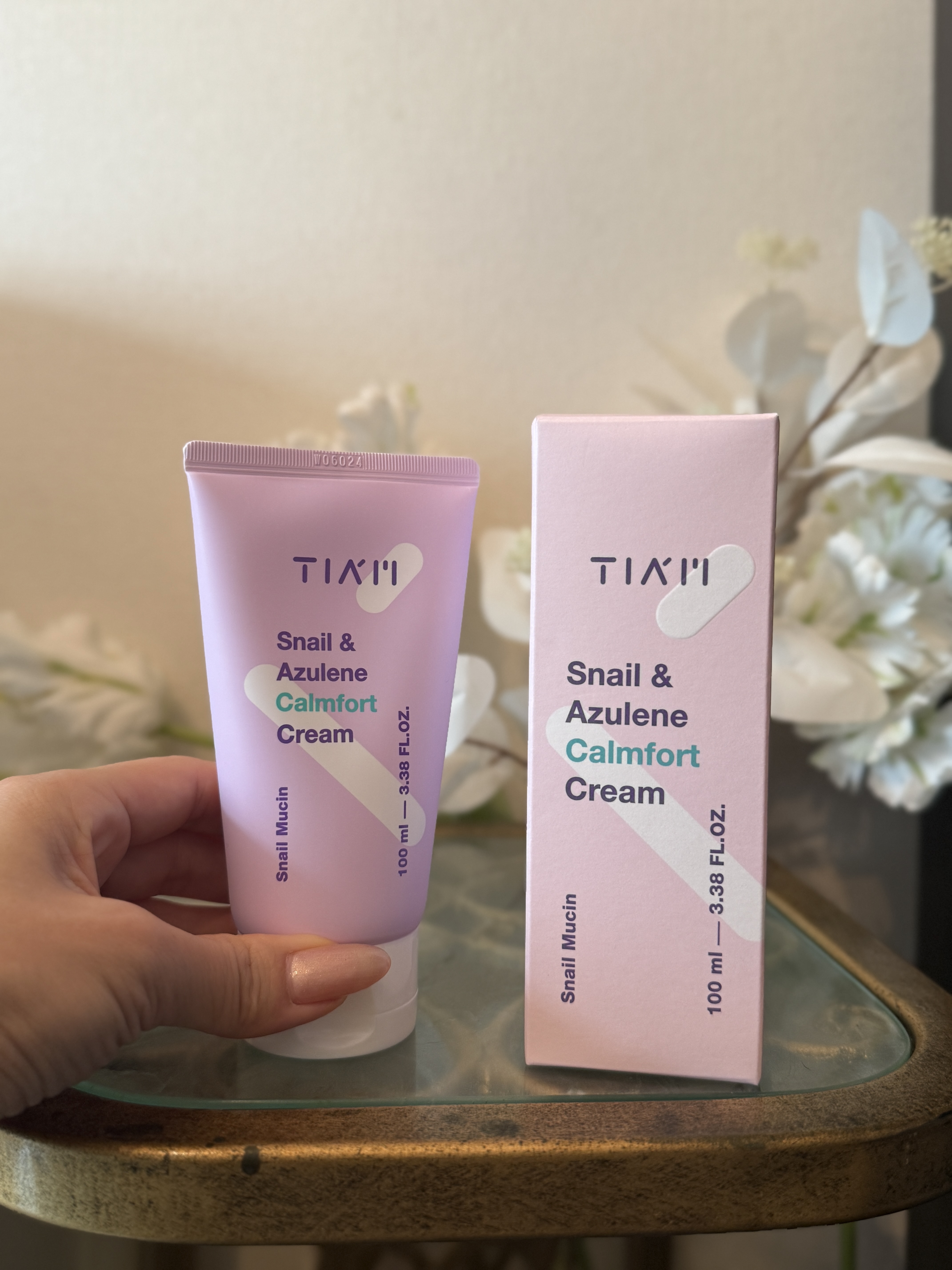 Snail&Azlene カームフォートクリーム/TIAM/フェイスクリームを使ったクチコミ（1枚目）