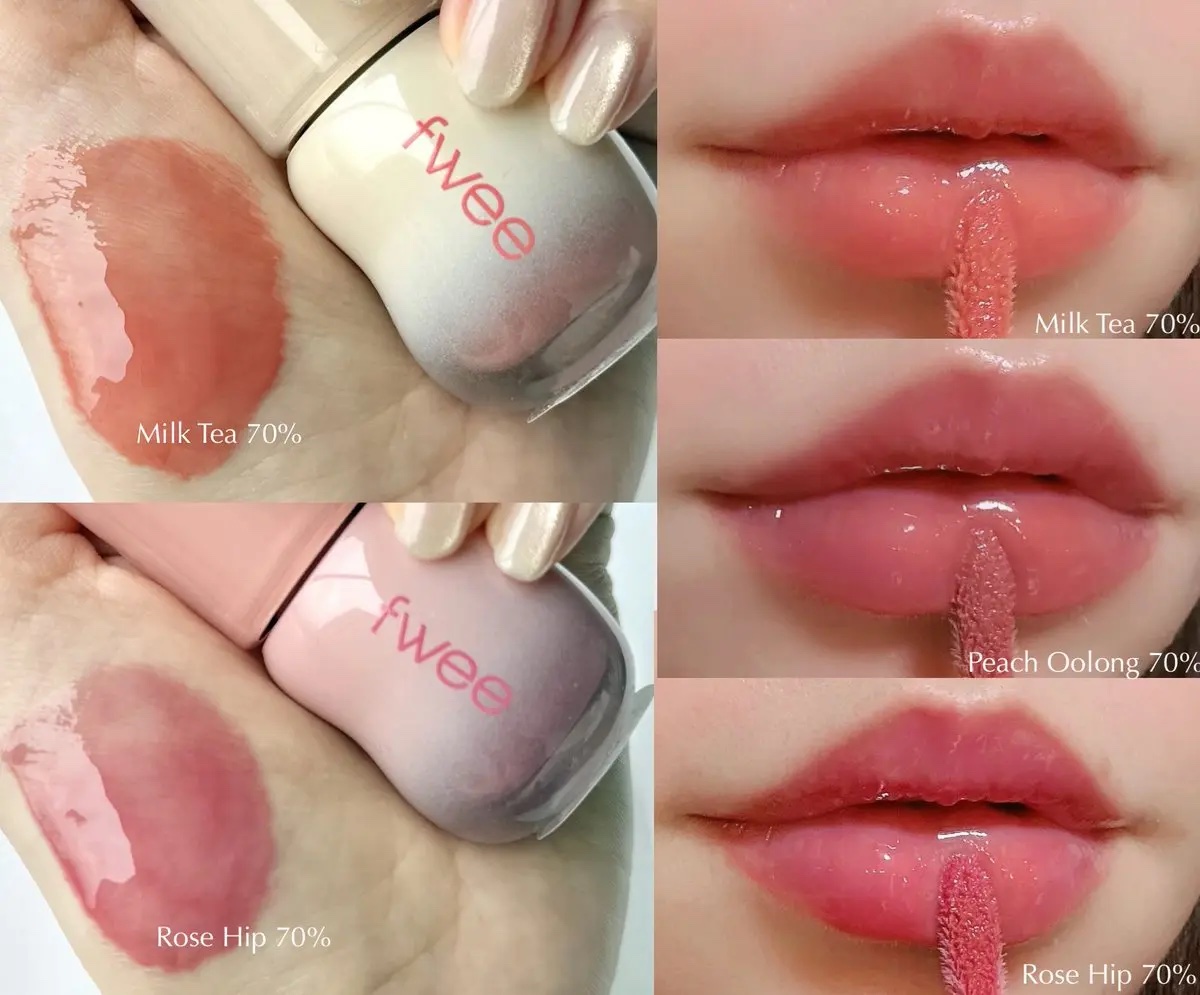 フィー 3Dボリューミンググロス/fwee/リップグロスを使ったクチコミ（3枚目）