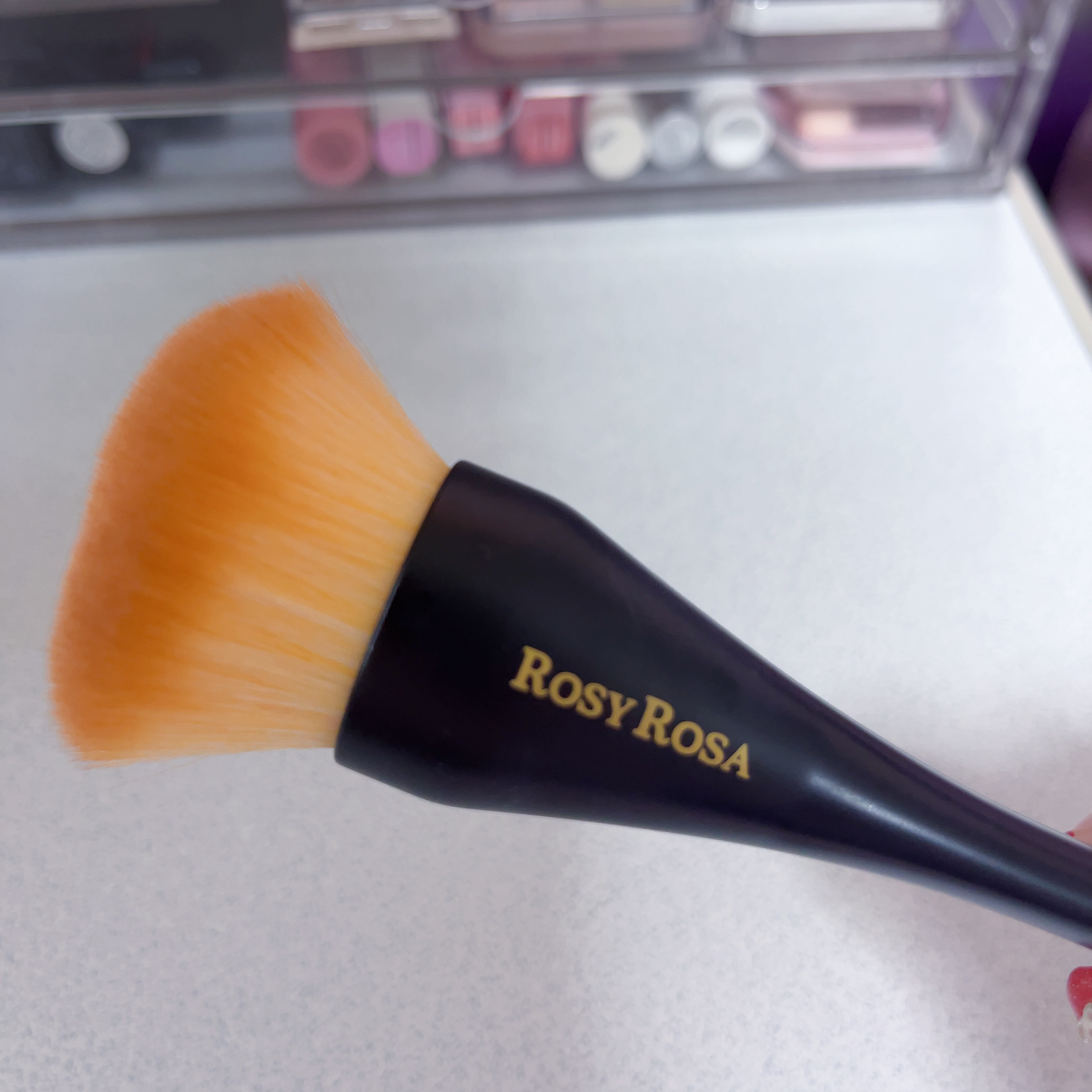 マルチユースブラシ〈フェイス〉/ロージーローザ/メイクブラシを使ったクチコミ（1枚目）