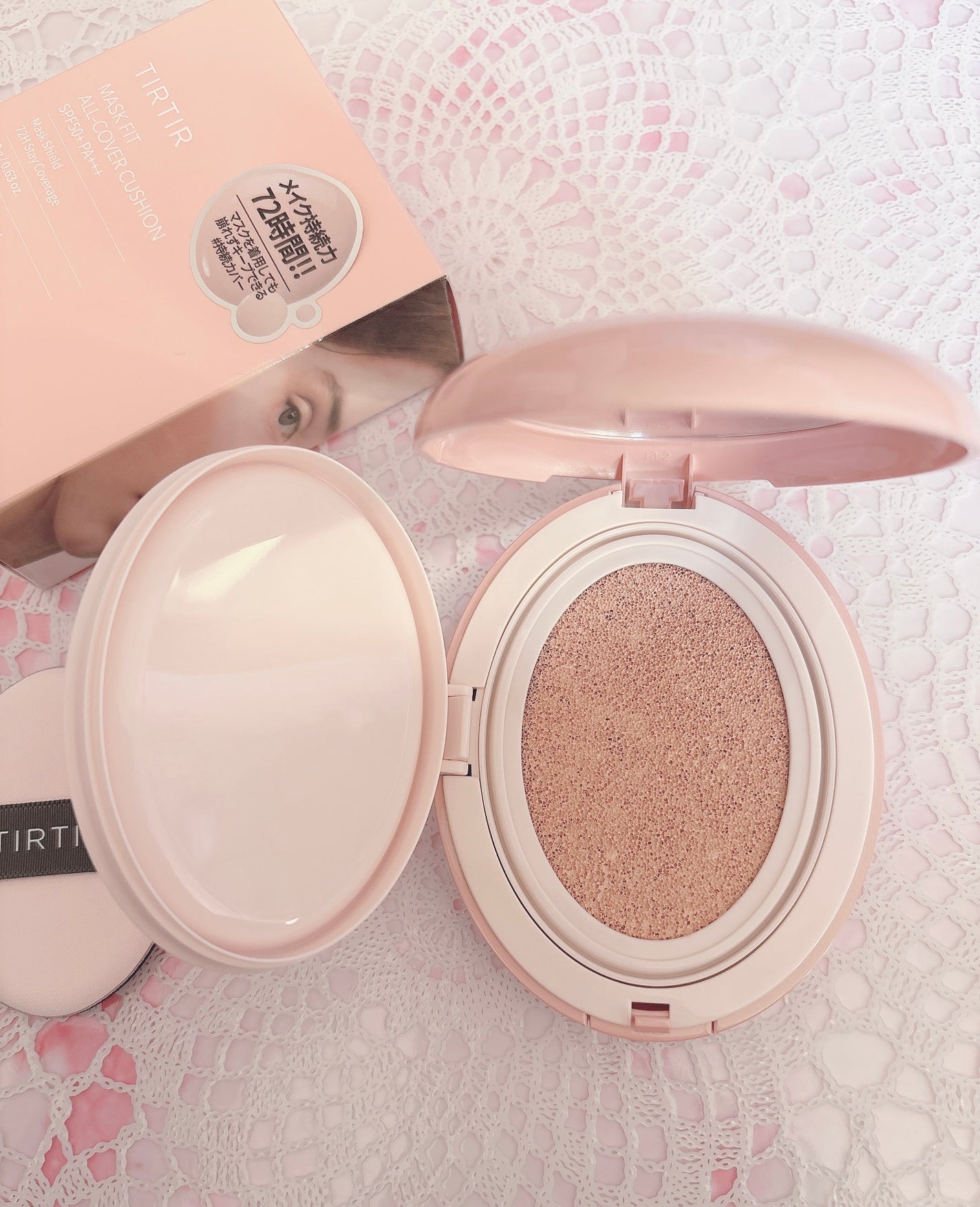 マスクフィットオールカバークッション/TIRTIR(ティルティル)/クッションファンデーションを使ったクチコミ(2枚目)