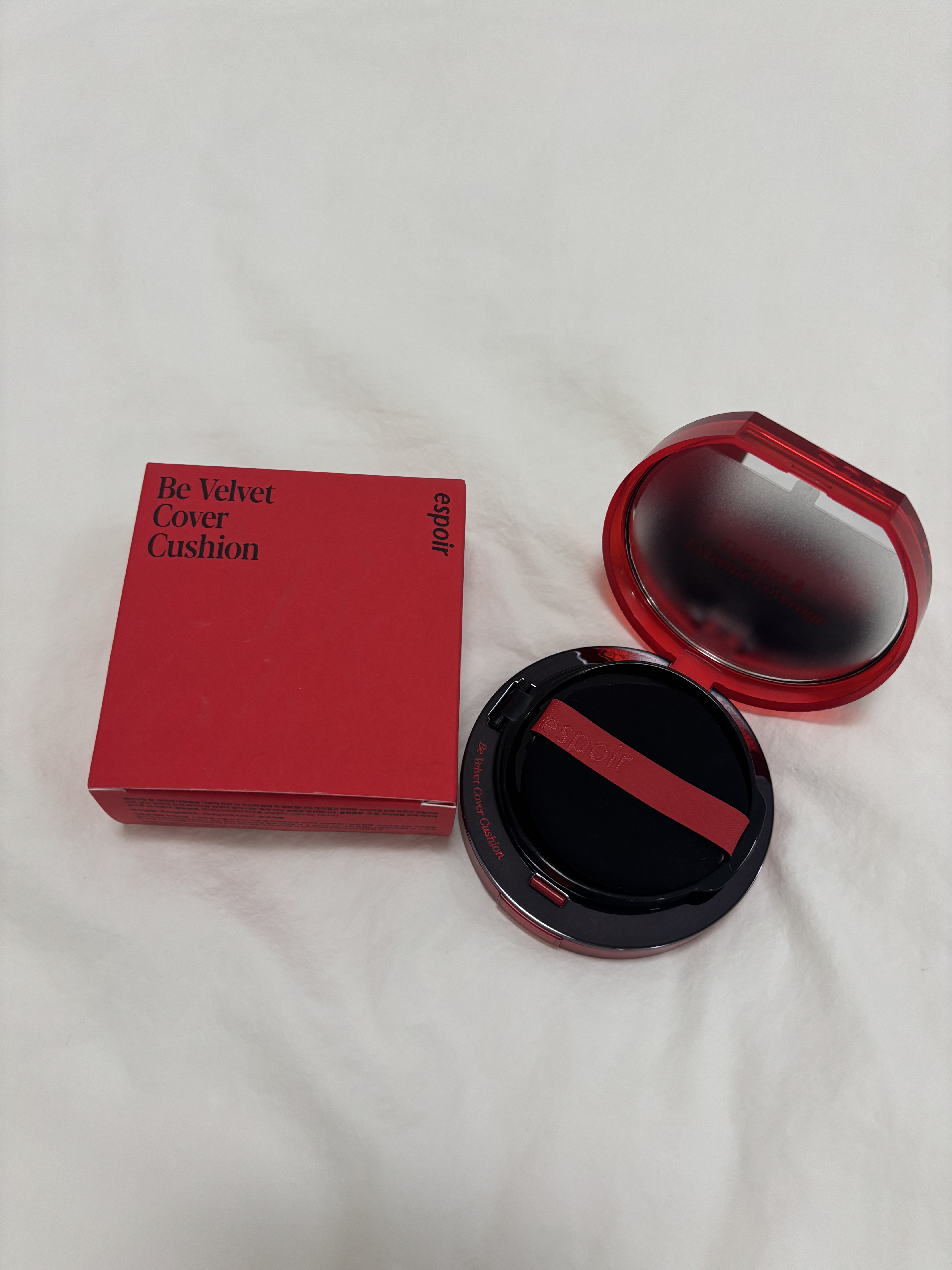 ビーベルベットカバークッション/espoir/クッションファンデーションを使ったクチコミ（1枚目）