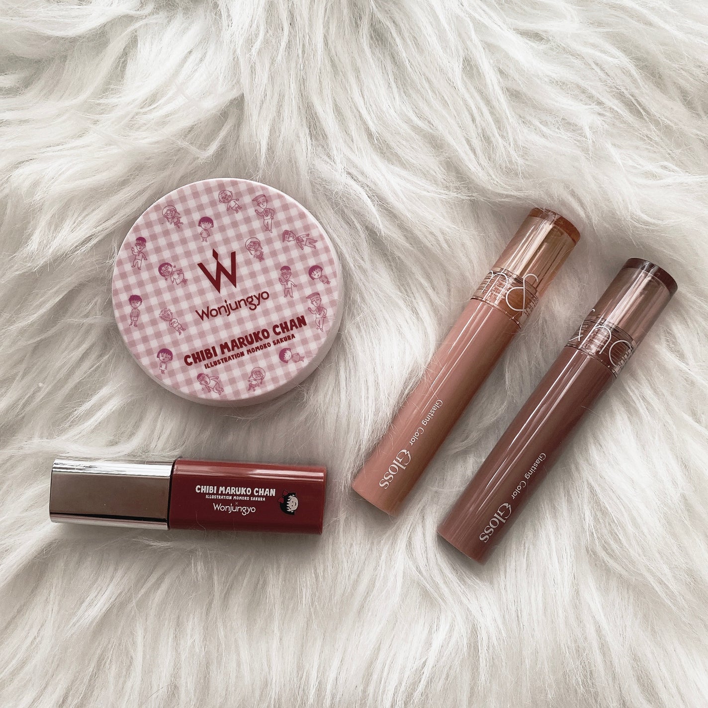 グラスティングカラーグロス/rom&nd/リップグロスを使ったクチコミ(1枚目)