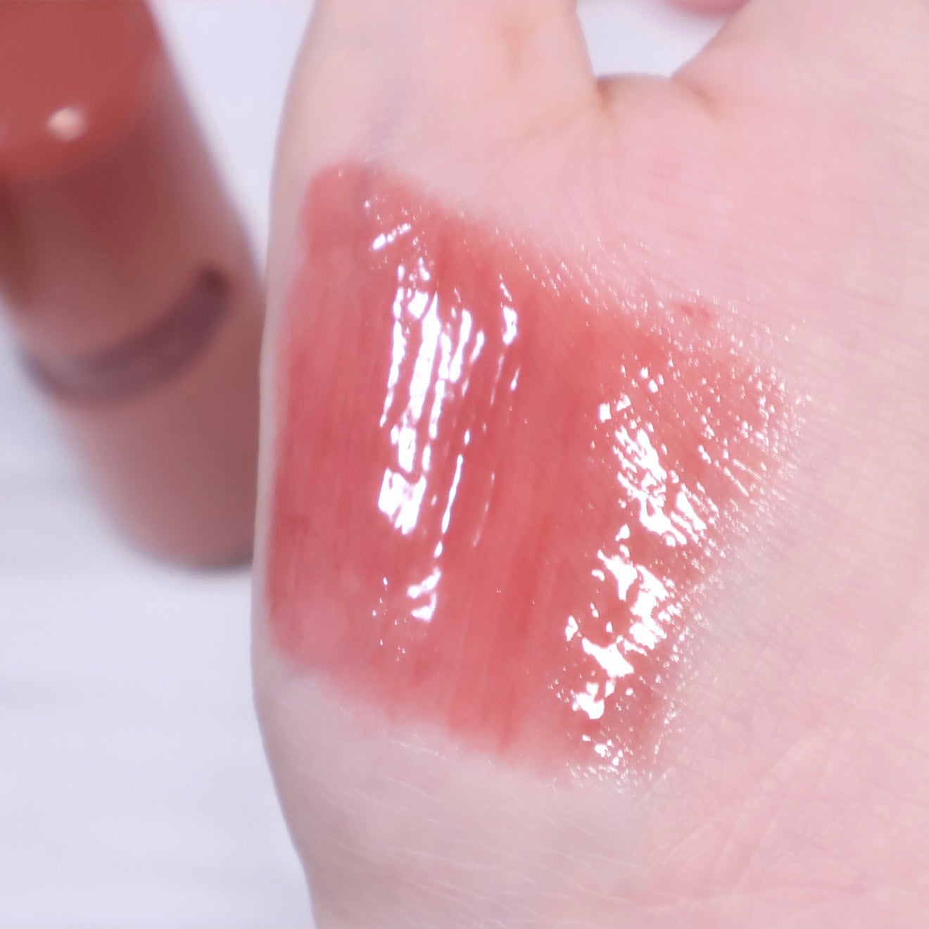 ロウグロウジェルティント/hince/リップティントを使ったクチコミ(2枚目)