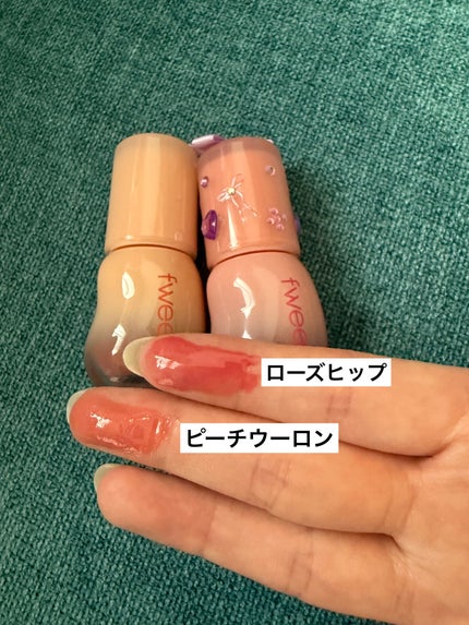 フィー 3Dボリューミンググロス/fwee/リップグロスを使ったクチコミ(3枚目)