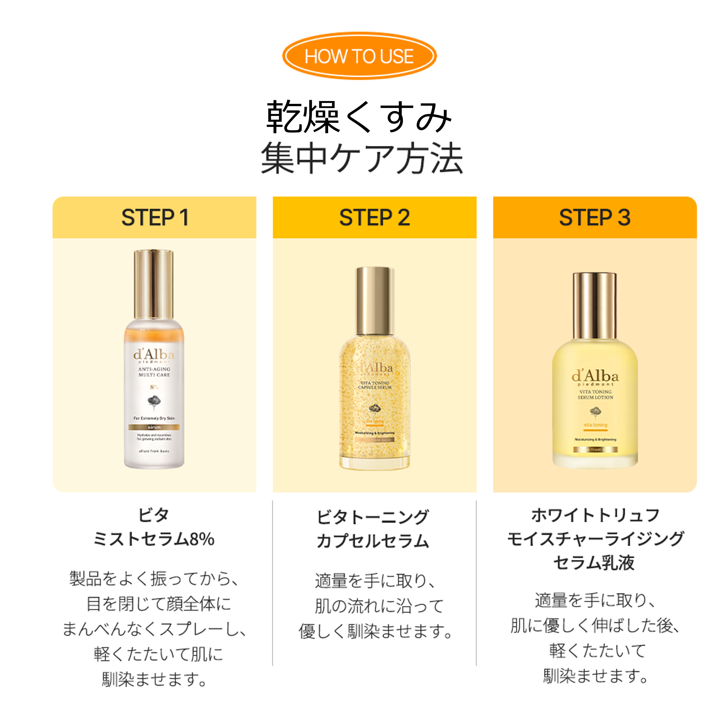 ダルバ　スキンケア　セラムトナー　スプレーセラム　トーンアップベース　パックなど ダルバ スキンケア セラムトナー スプレーセラム トーンアップベース