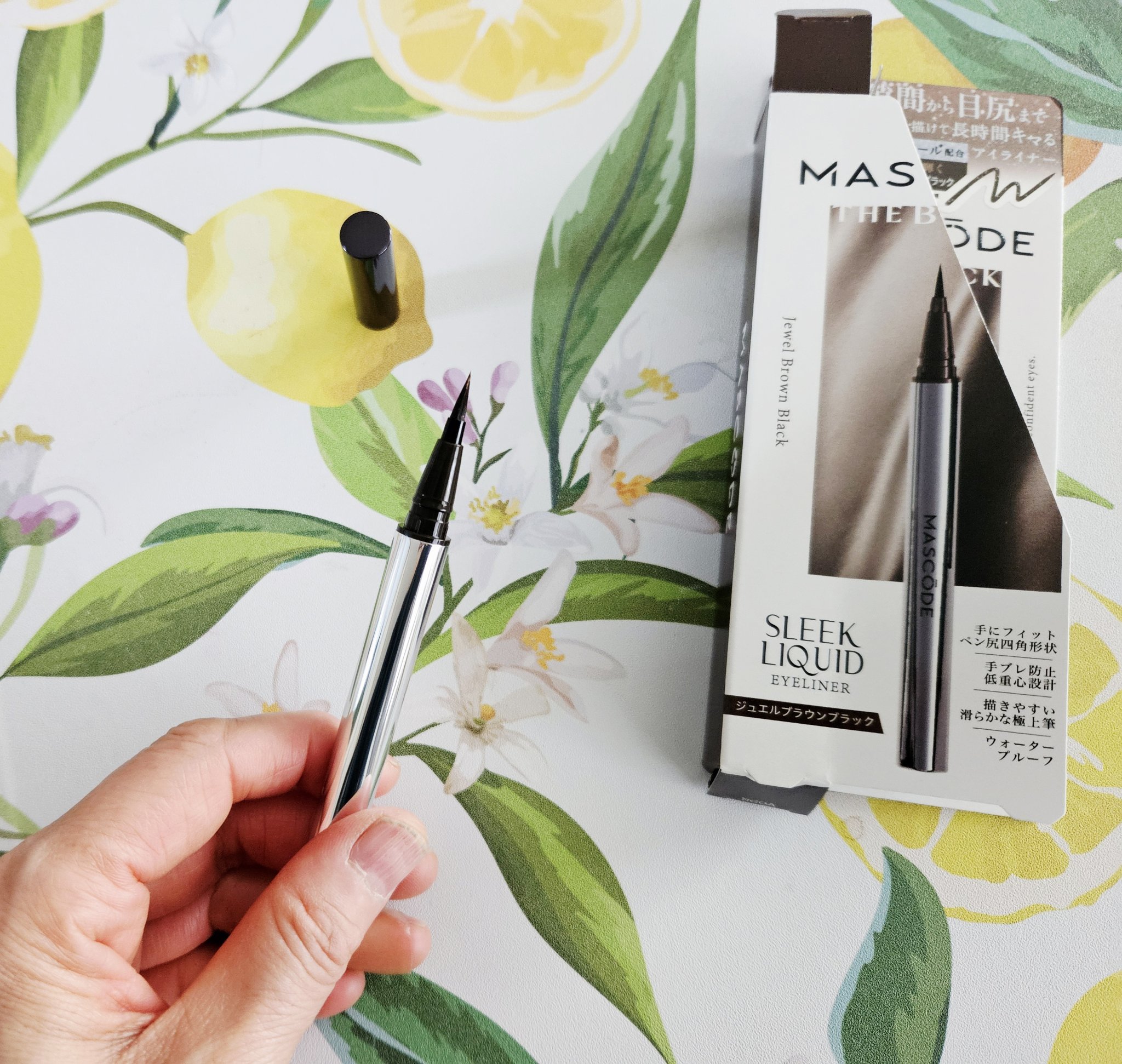 マスコード　スリークリキッド　アイライナー　/MASCODE/リキッドアイライナーを使ったクチコミ（3枚目）