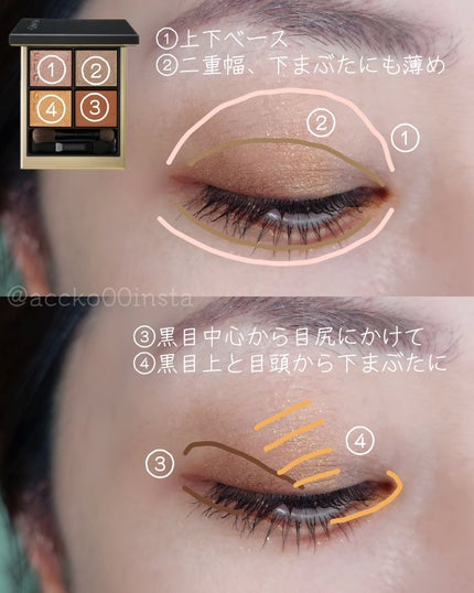 シグニチャー カラー アイズ/SUQQU/アイシャドウパレットを使ったクチコミ(6枚目)