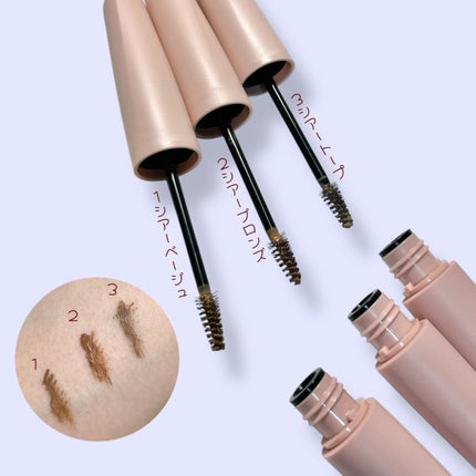 シアーカラーブロウ/デジャヴュ/眉マスカラを使ったクチコミ(3枚目)