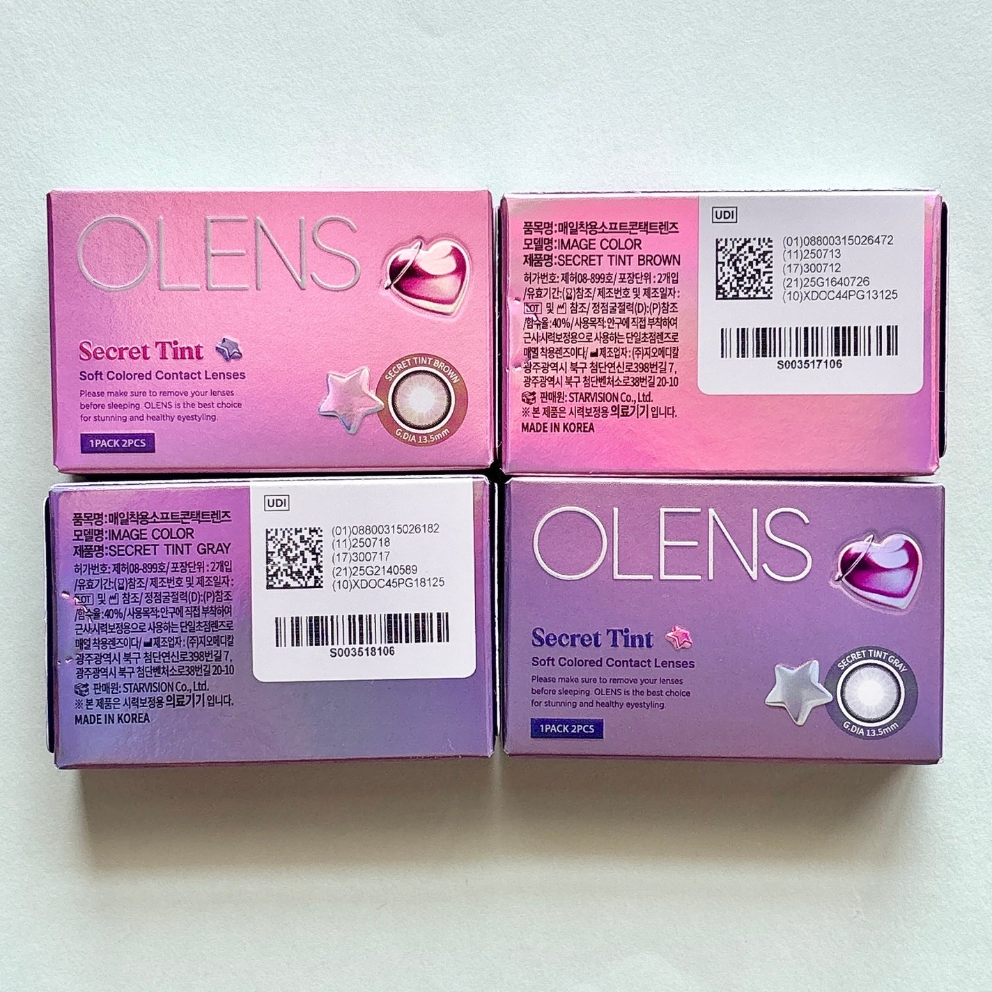 secret tint/OLENS/1ヶ月(1MONTH)カラコンを使ったクチコミ(3枚目)