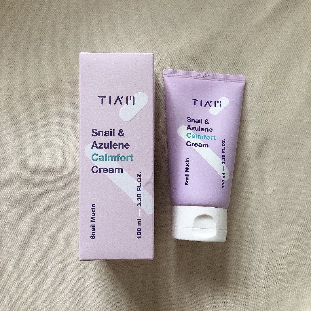 Snail&Azlene カームフォートクリーム/TIAM/フェイスクリームを使ったクチコミ（2枚目）