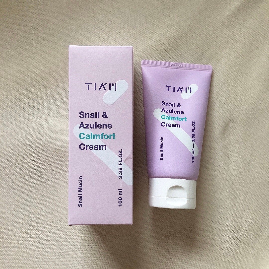 Snail&Azlene カームフォートクリーム/TIAM/フェイスクリームを使ったクチコミ(2枚目)