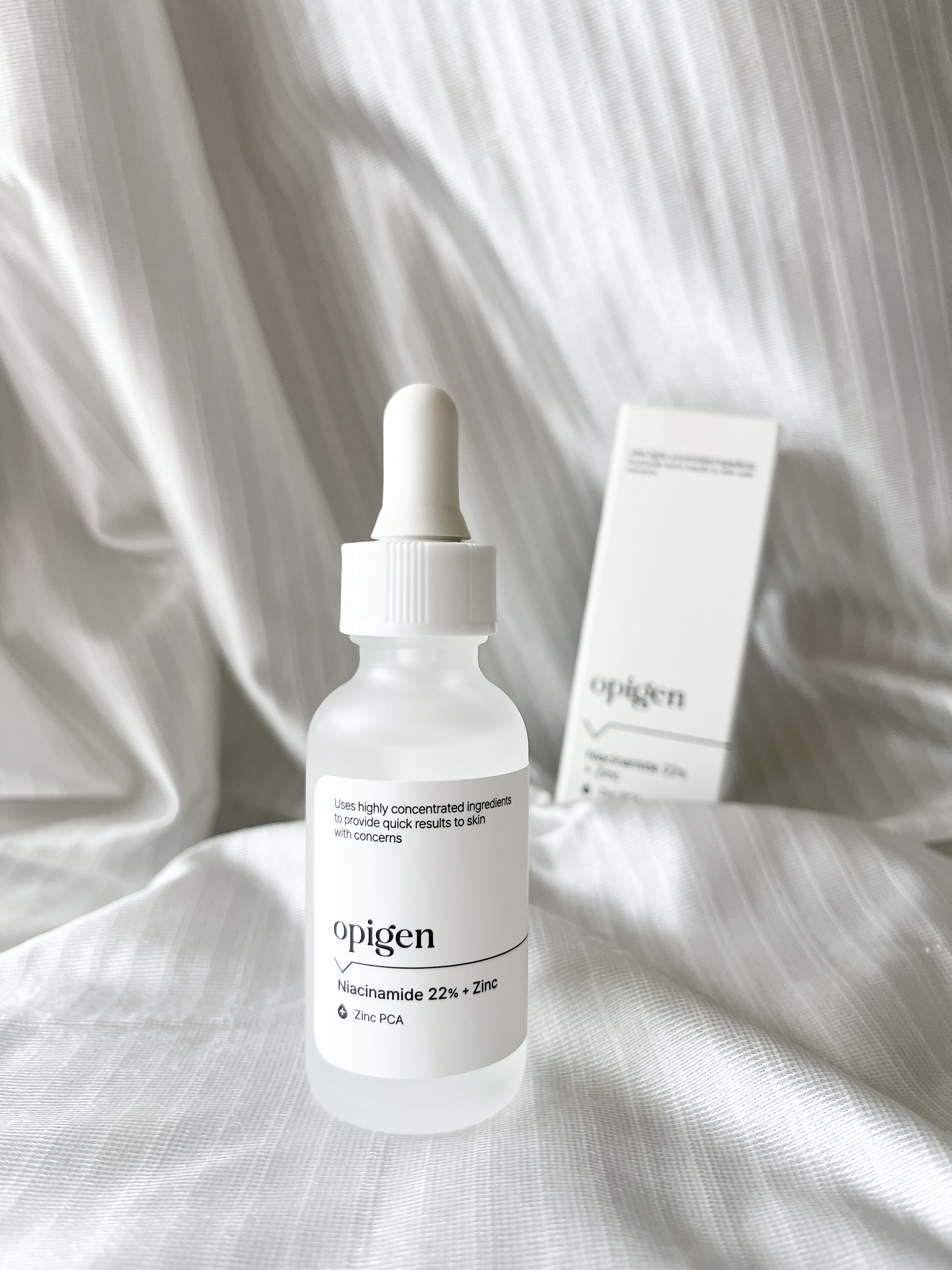 ナイアシンアミド 22% + 亜鉛 /opigen/美容液を使ったクチコミ（1枚目）