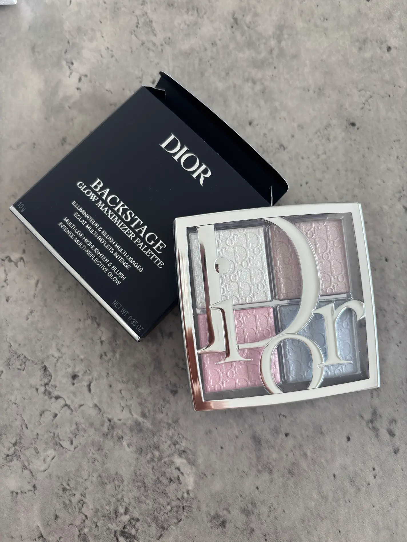 バックステージ グロウ マキシマイザー パレット/Dior/ハイライトを使ったクチコミ（1枚目）