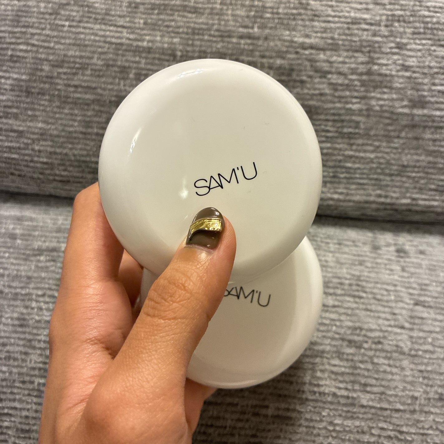 センシティブピュア&ピュアクッション/SAM'U/クッションファンデーションを使ったクチコミ(2枚目)