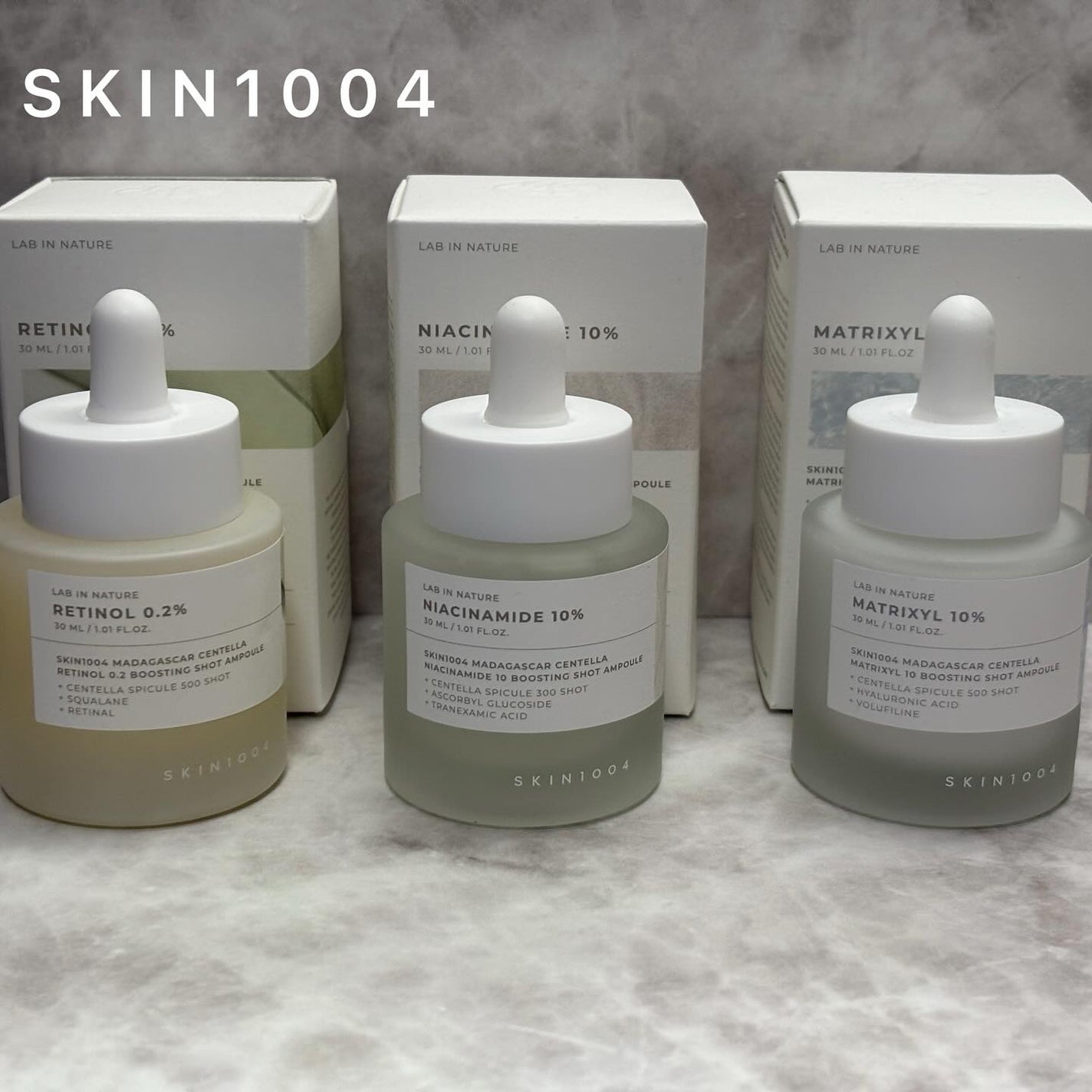 レチノール 0.2 ブースティングショット アンプル/SKIN1004/美容液を使ったクチコミ(1枚目)