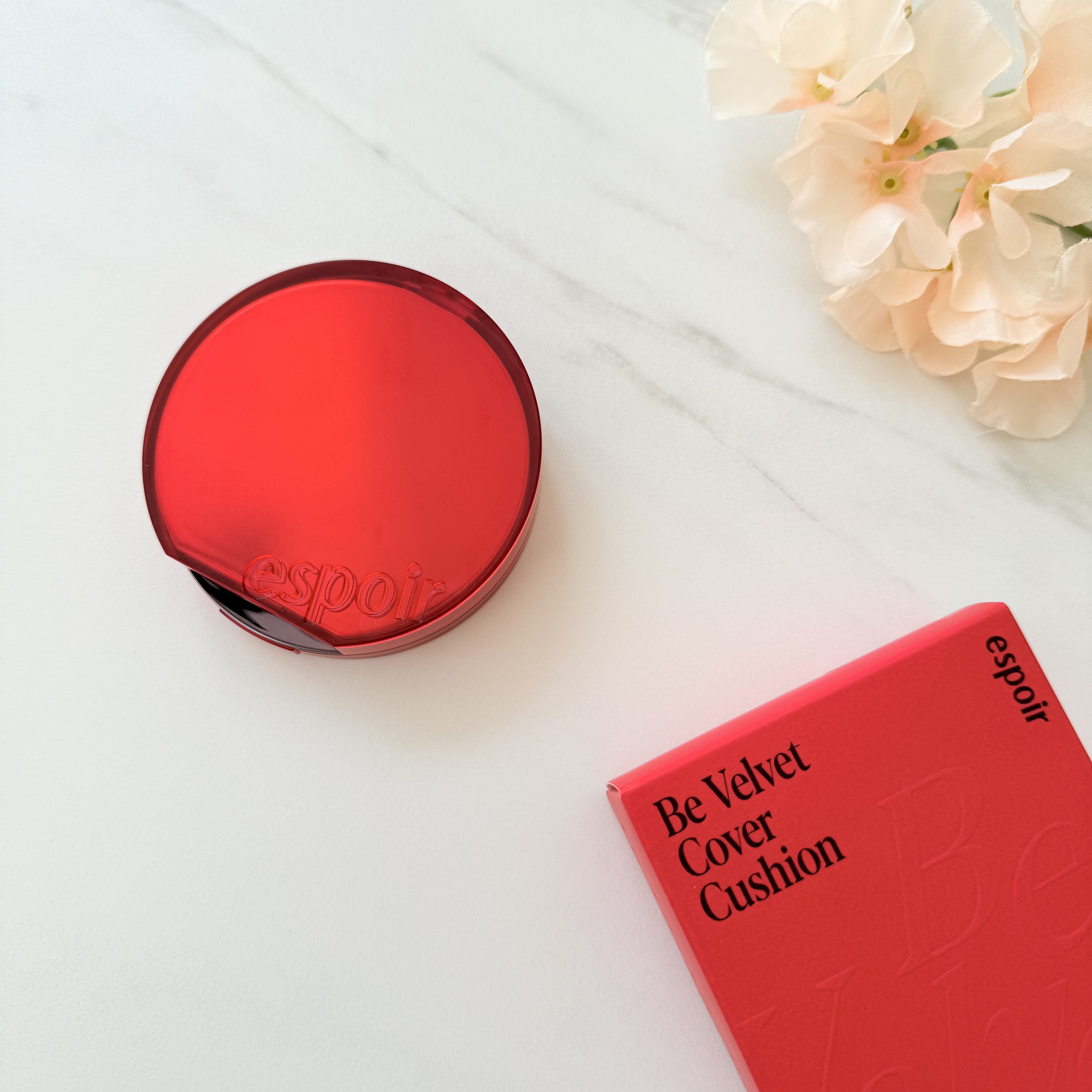 ビーベルベットカバークッション/espoir/クッションファンデーションを使ったクチコミ（2枚目）