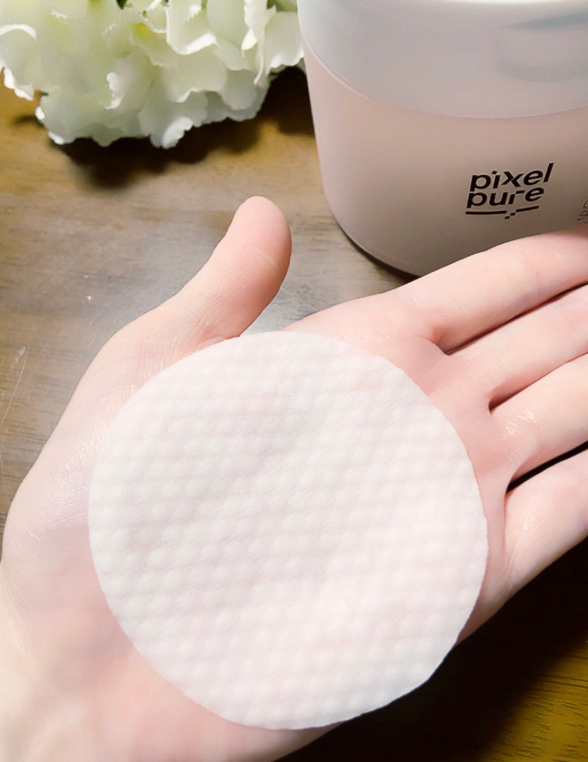 グロークレンジングセラムパッド/pixelpure/クレンジングシートを使ったクチコミ(5枚目)
