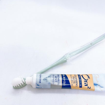 オーラツー プレミアム クレンジングペースト プレミアムミント/オーラツー/歯磨き粉を使ったクチコミ(4枚目)