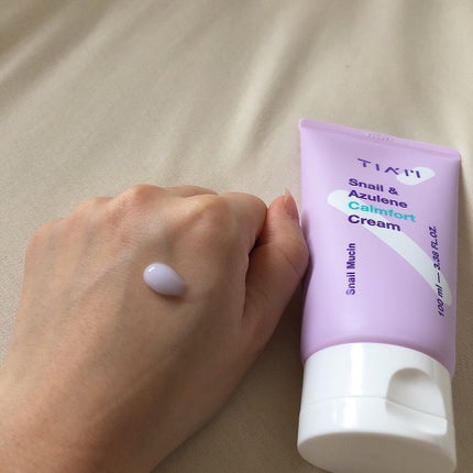 Snail&Azlene カームフォートクリーム/TIAM/フェイスクリームを使ったクチコミ(5枚目)