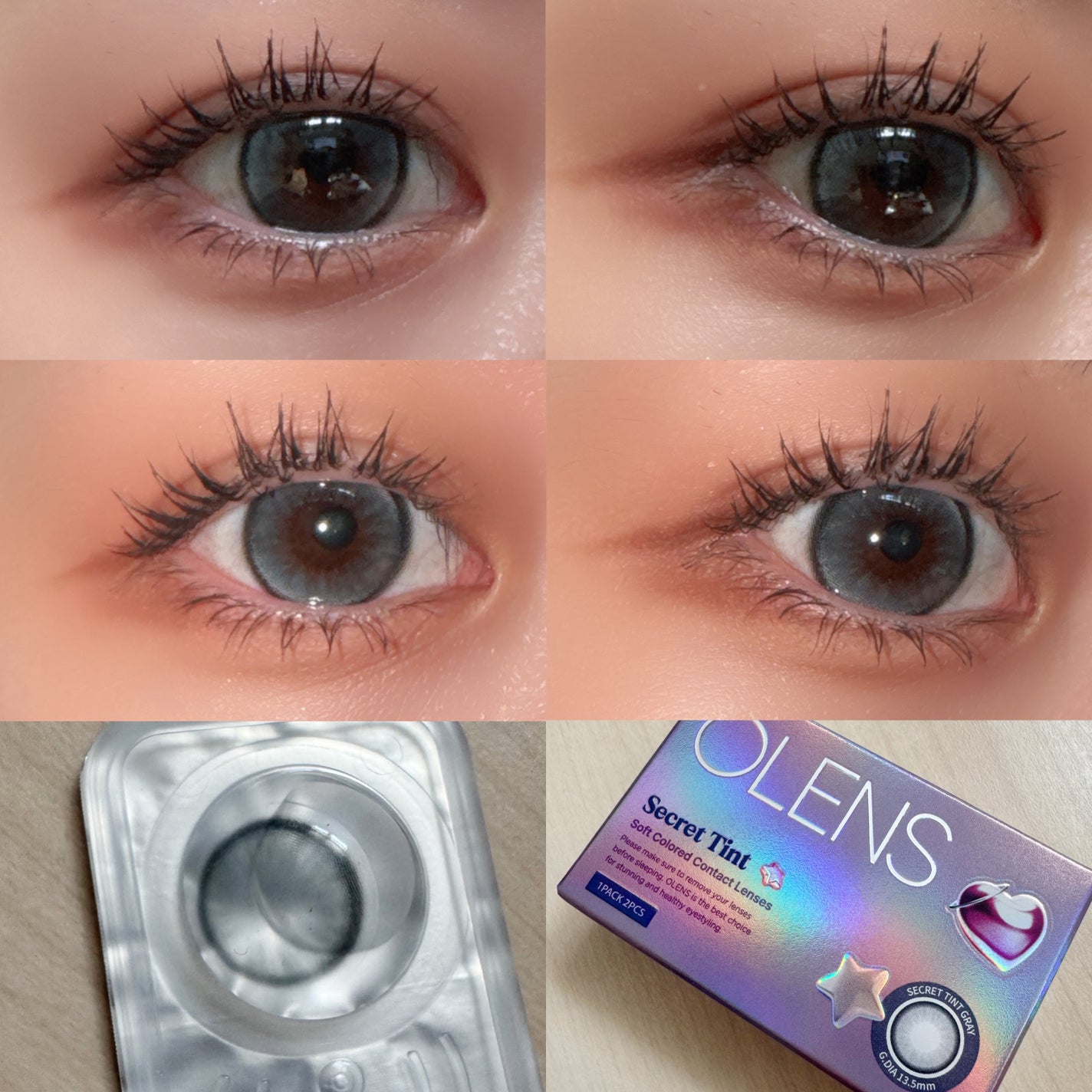 Secret Tint 1mouth/OLENS/1ヶ月(1MONTH)カラコンを使ったクチコミ(2枚目)