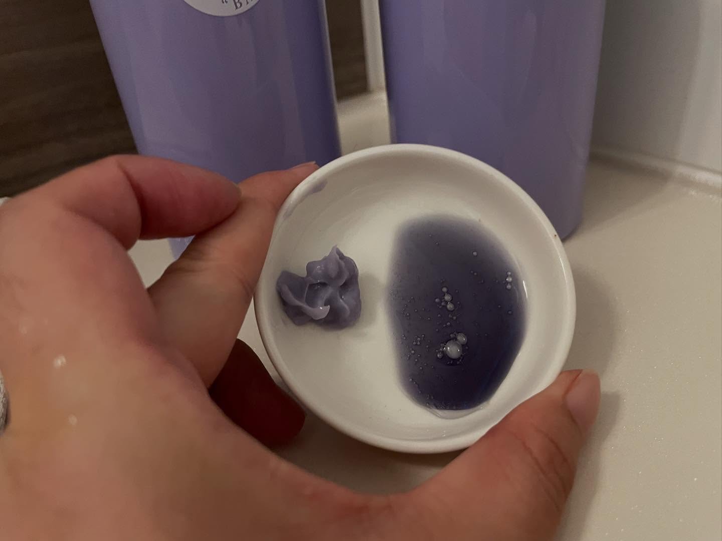 バスターカラーシャンプー/トリートメント/OCEAN TRICO/カラーシャンプーを使ったクチコミ（2枚目）