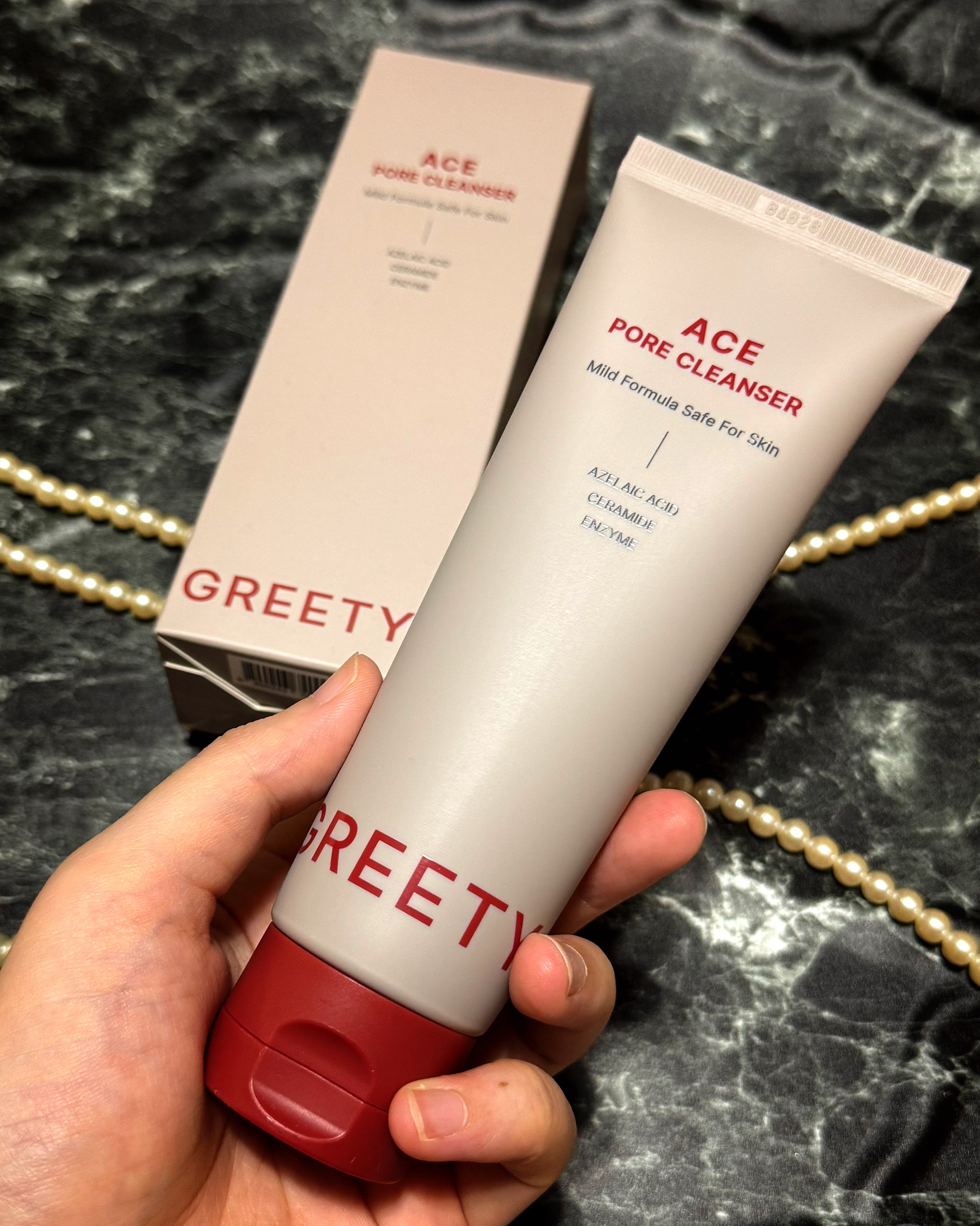 ACE pore cleanser /GREETY/洗顔フォームを使ったクチコミ（2枚目）
