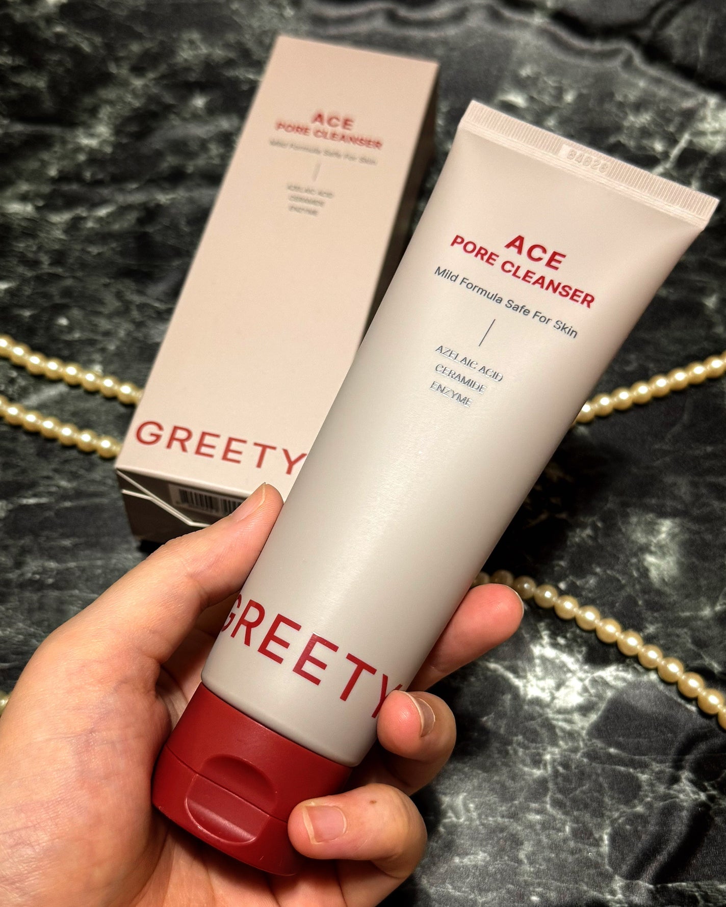 ACE pore cleanser /GREETY/洗顔フォームを使ったクチコミ(2枚目)