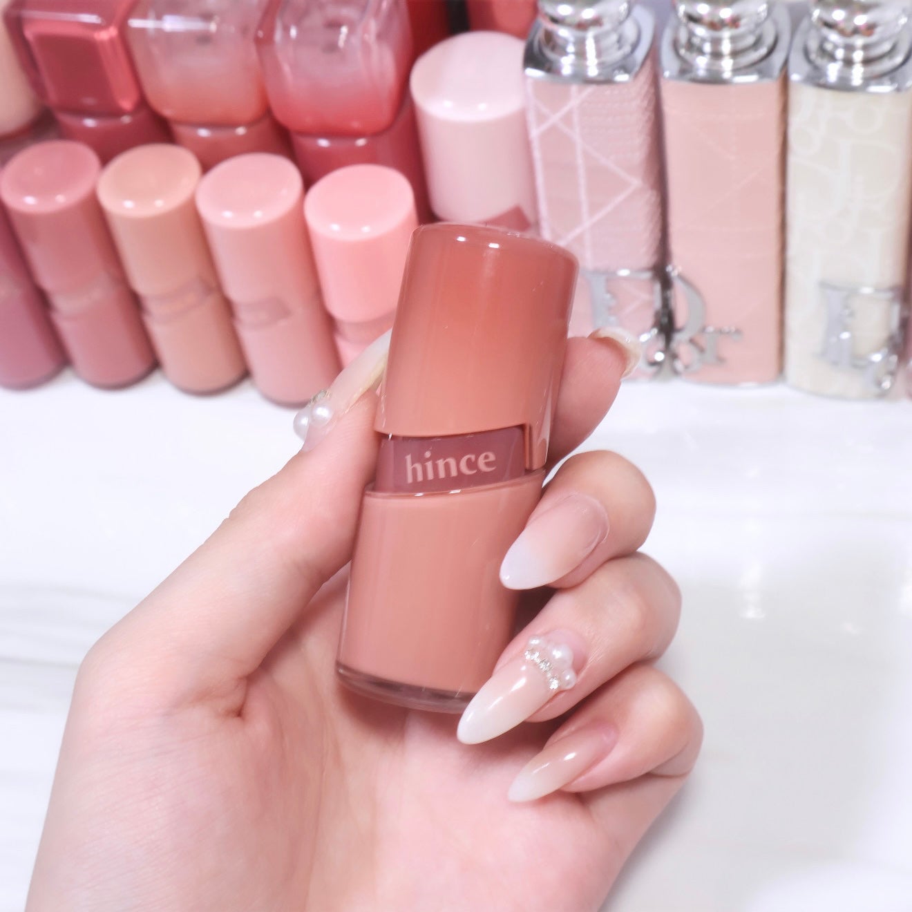 ロウグロウジェルティント/hince/リップティントを使ったクチコミ(1枚目)