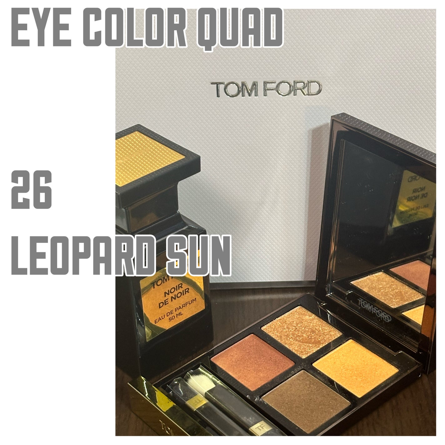 アイ カラー クォード/TOM FORD BEAUTY/アイシャドウパレットを使ったクチコミ(1枚目)