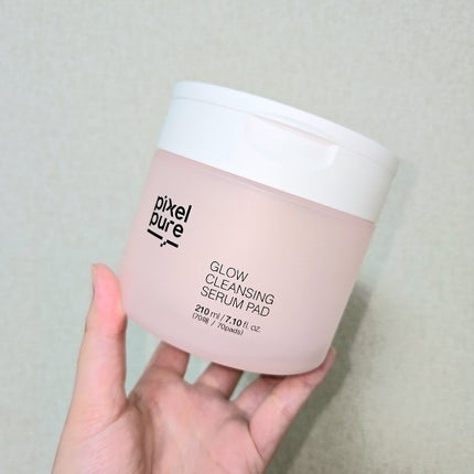 pixelpure グロークレンジングセラムパッドのクチコミ「#PR
pixelpure
グロークレンジングセラムパッド
----------
拭き取.....」(1枚目)