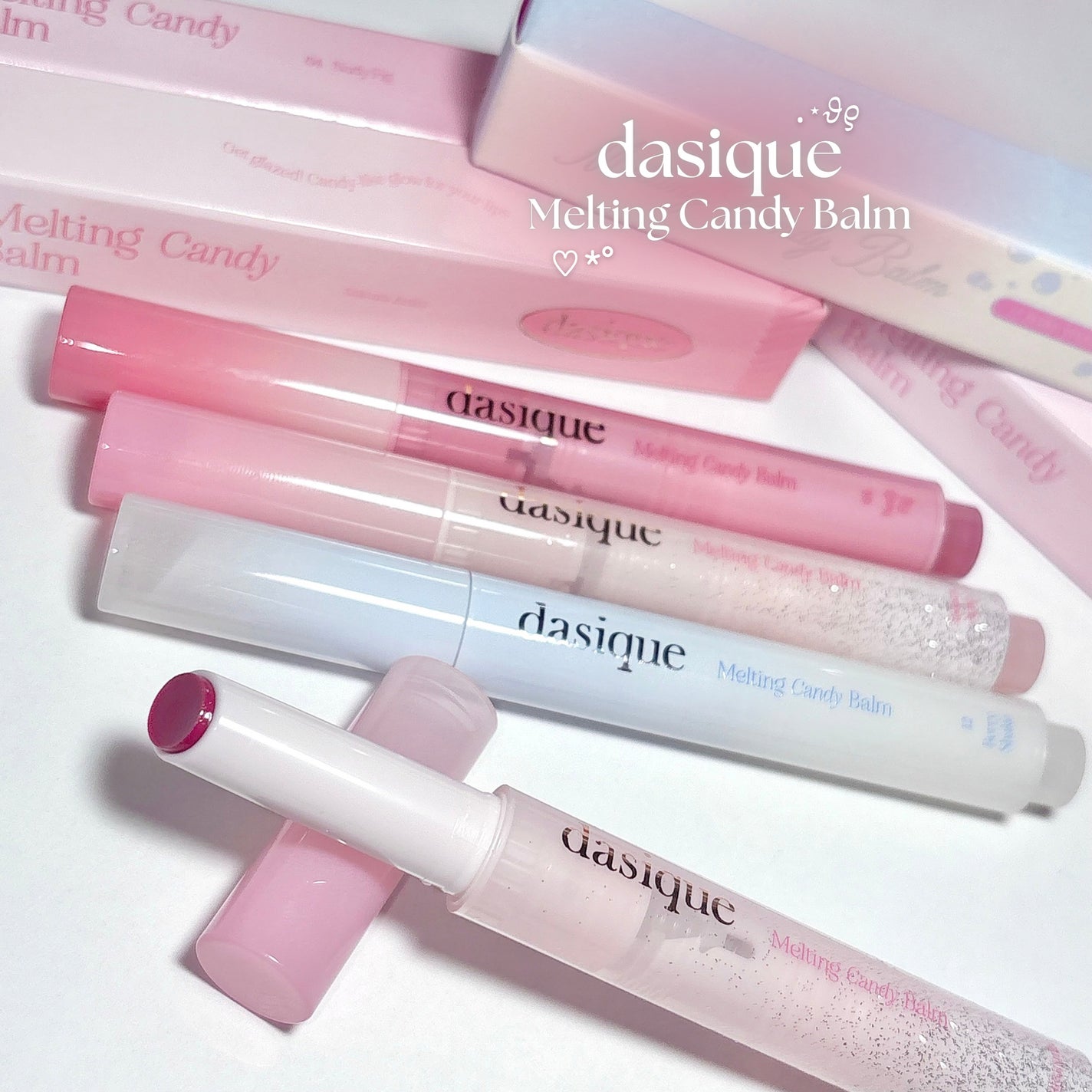 メルティングキャンディーバーム/dasique/口紅を使ったクチコミ(1枚目)