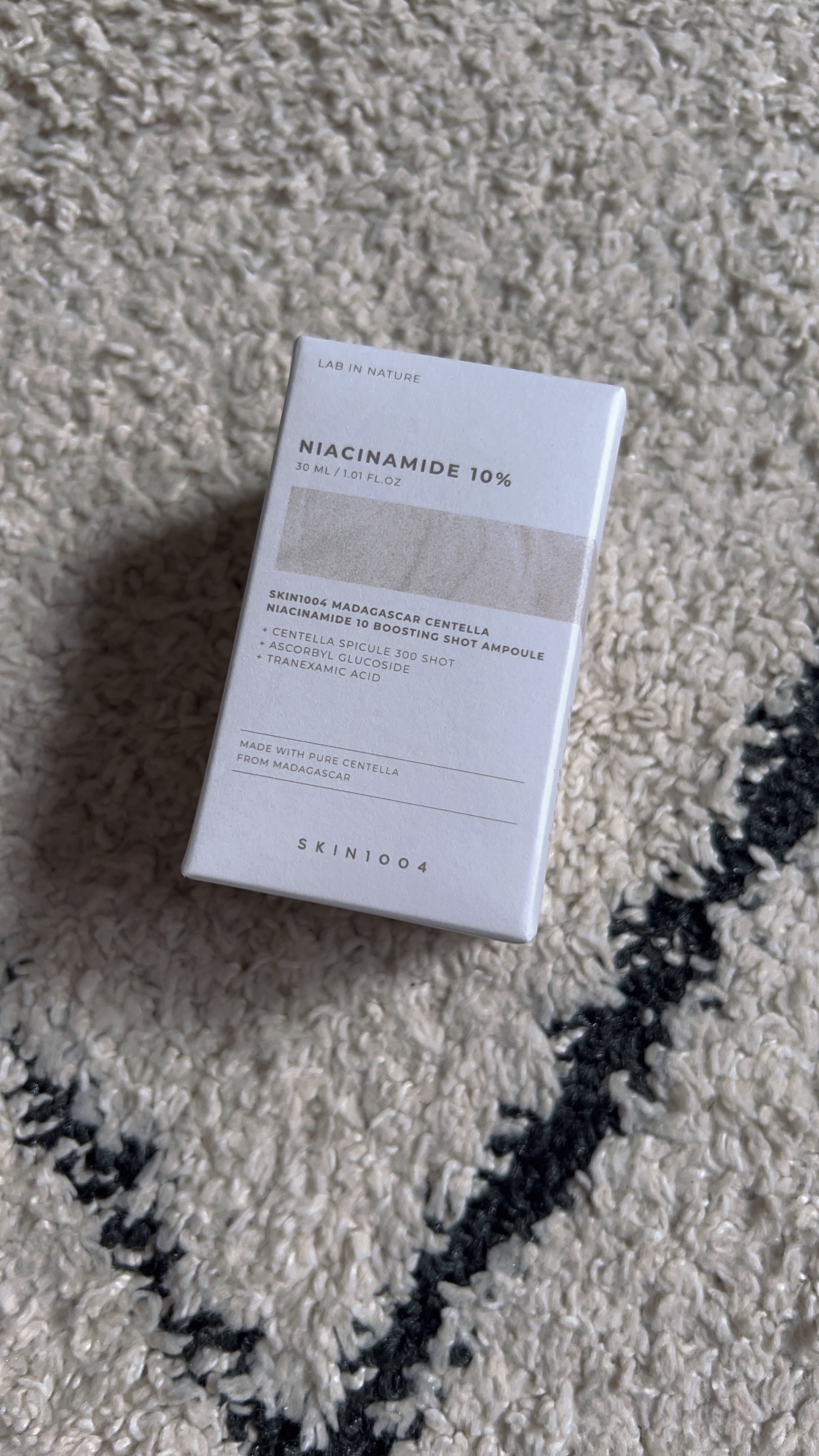 ナイアシンアミド 10 ブースティングショット アンプル/SKIN1004/美容液を使ったクチコミ（1枚目）