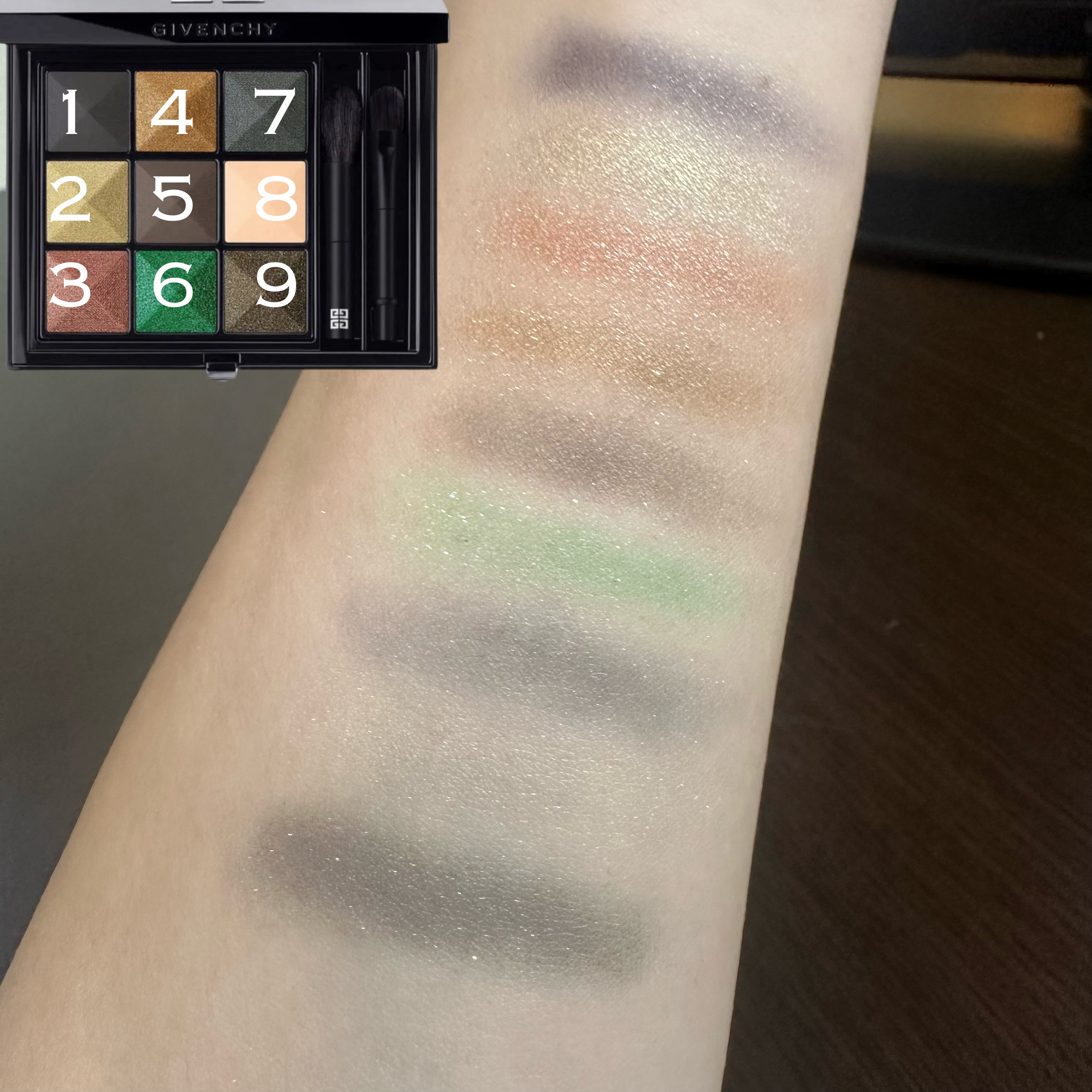 ル・ヌフ・ジバンシイ No.02/GIVENCHY/アイシャドウパレットを使ったクチコミ（2枚目）