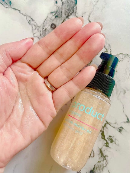 ザ・プロダクト プリズムミラーオイル <ヘアオイル・スキンオイル>/ザ・プロダクト/ヘアオイルを使ったクチコミ(2枚目)